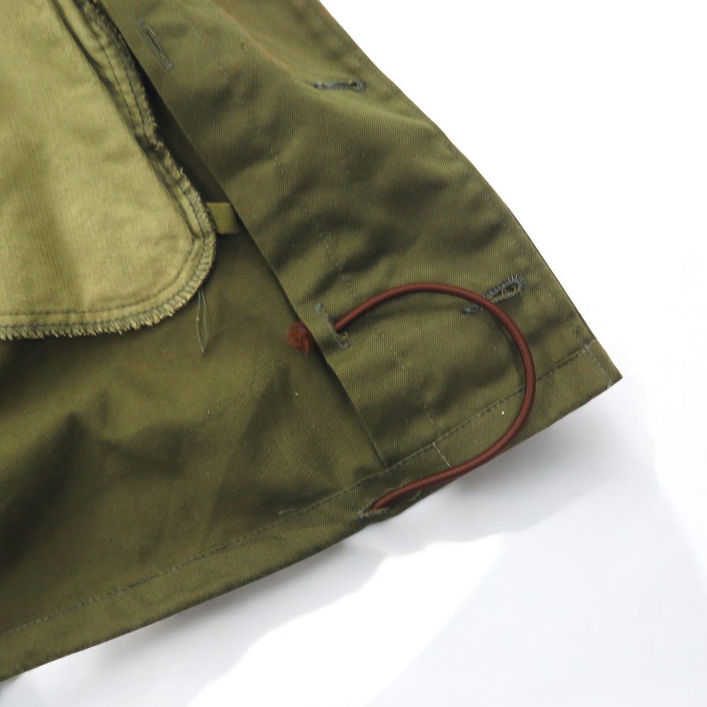 Vintage Czech Army チェコ軍 90年代 M-85 フィールドジャケット XL カーキ ミリタリー ベルト付き zekon michalovce