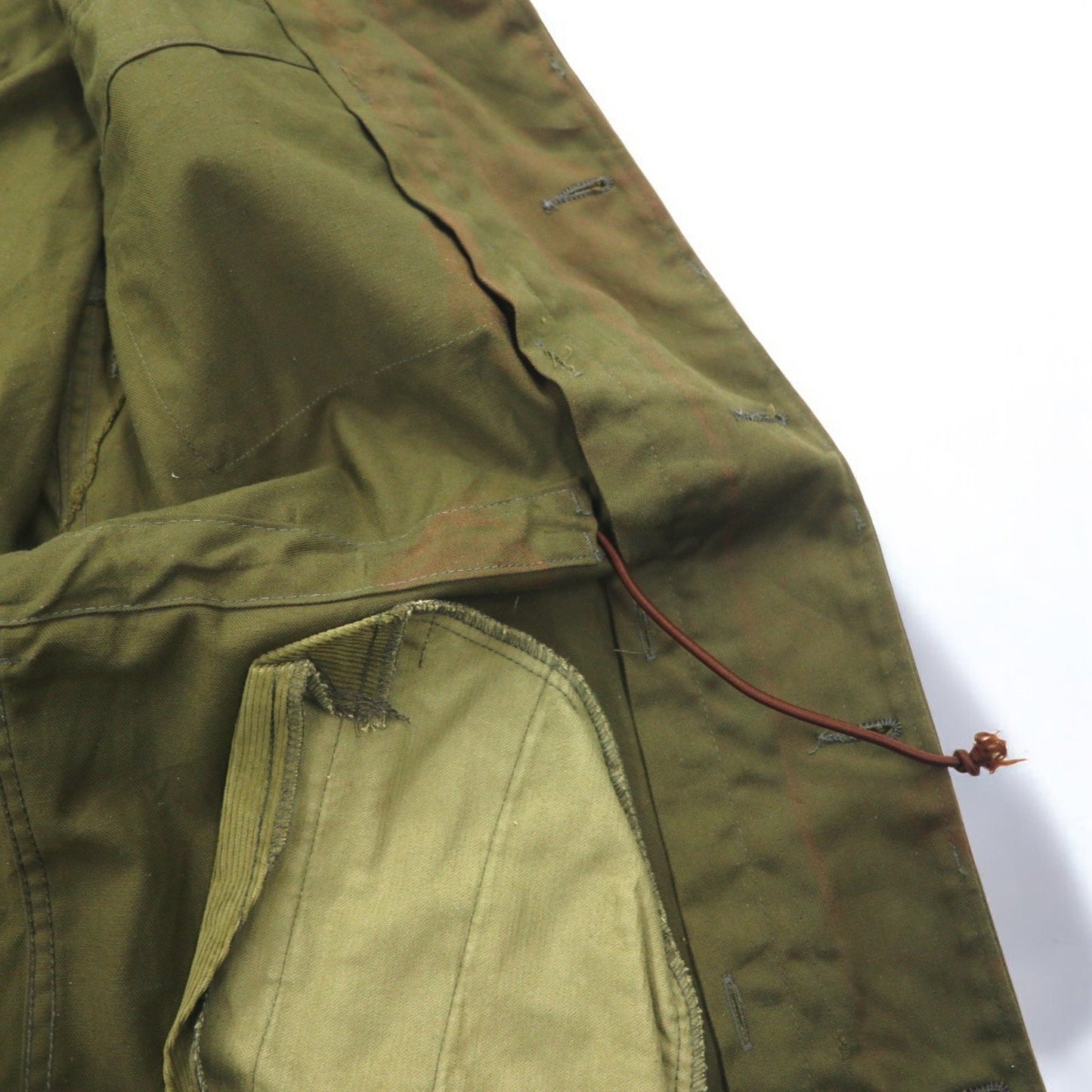 Vintage Czech Army チェコ軍 90年代 M-85 フィールドジャケット XL カーキ ミリタリー ベルト付き zekon michalovce