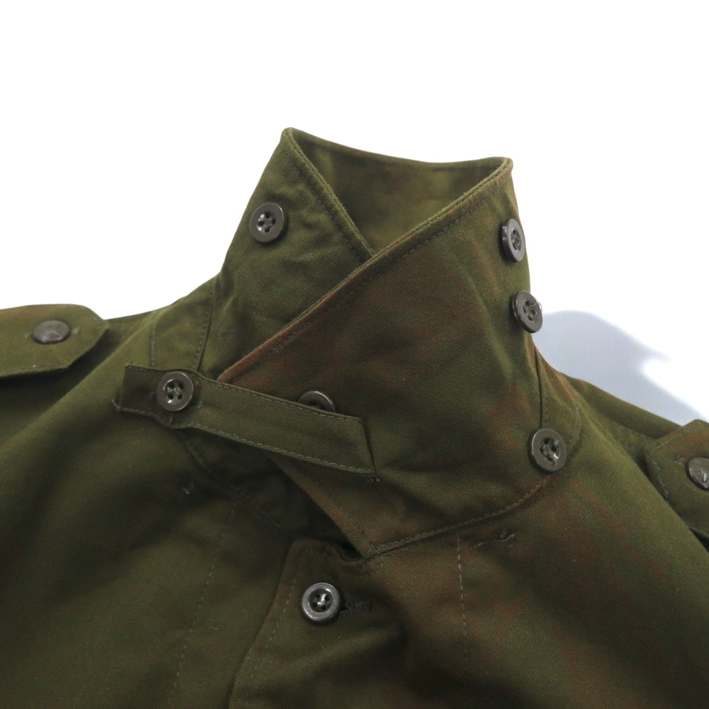 Vintage Czech Army チェコ軍 90年代 M-85 フィールドジャケット XL カーキ ミリタリー ベルト付き zekon michalovce