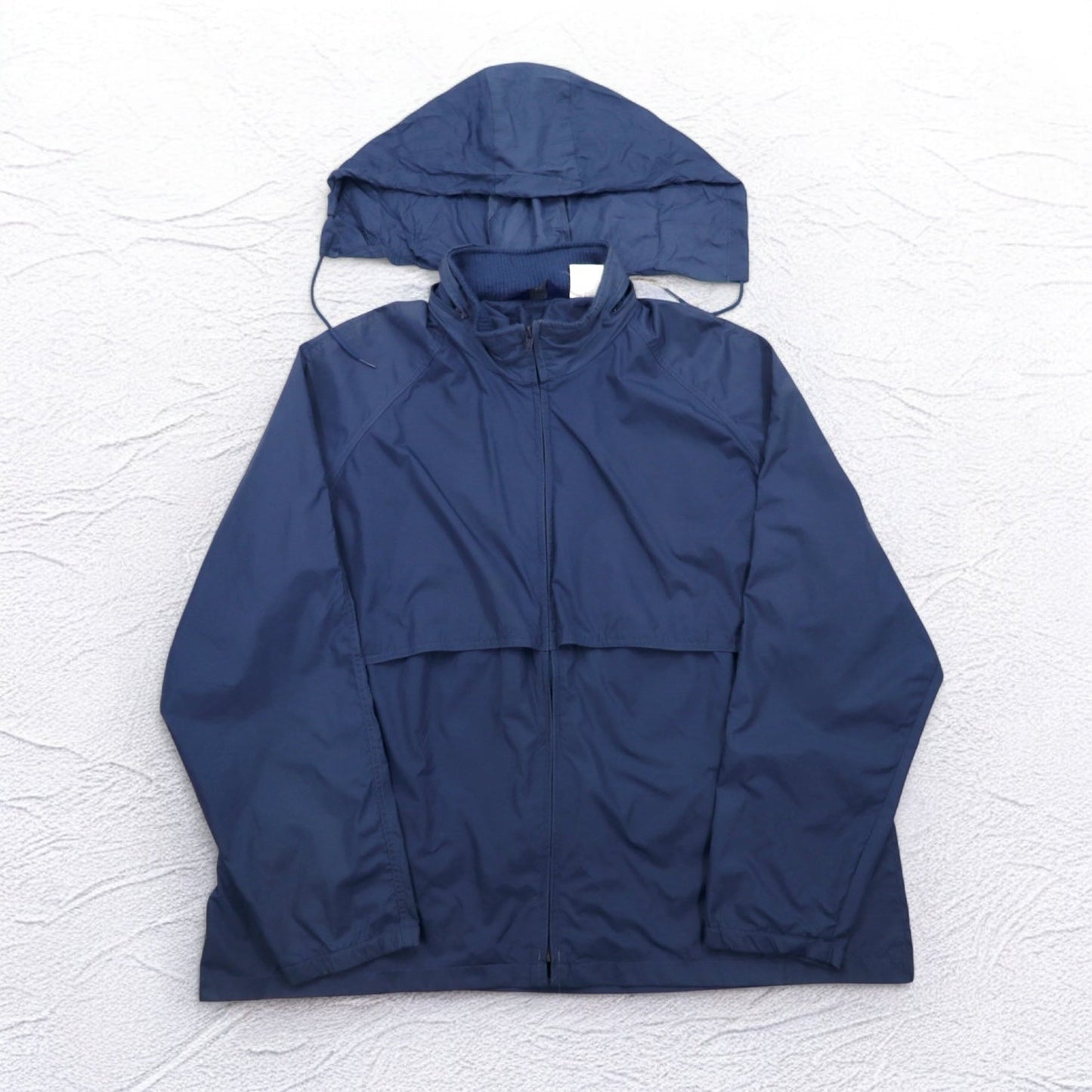 Woolrich 90年代 ウインドブレーカー ナイロンジャケット XXL ブルー フード収納式 ビッグサイズ