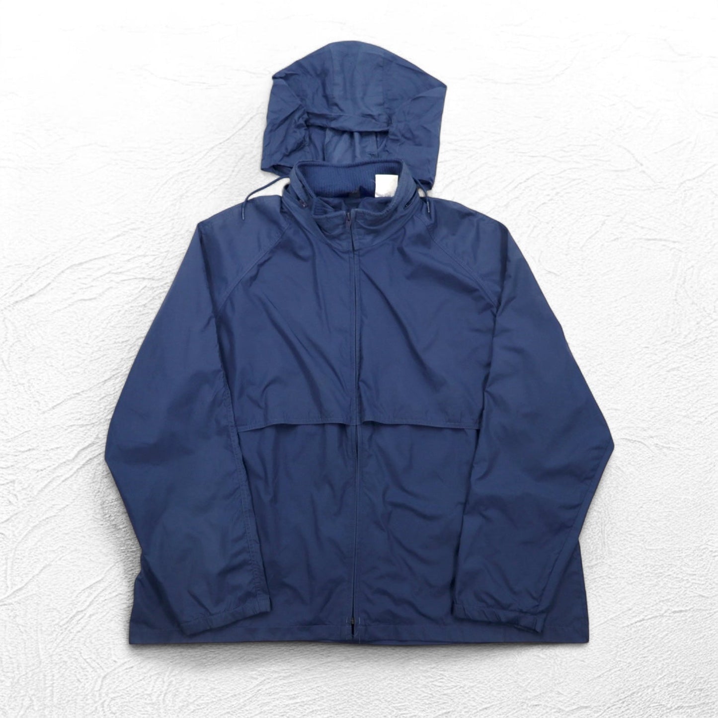 Woolrich 90年代 ウインドブレーカー ナイロンジャケット XXL ブルー フード収納式 ビッグサイズ