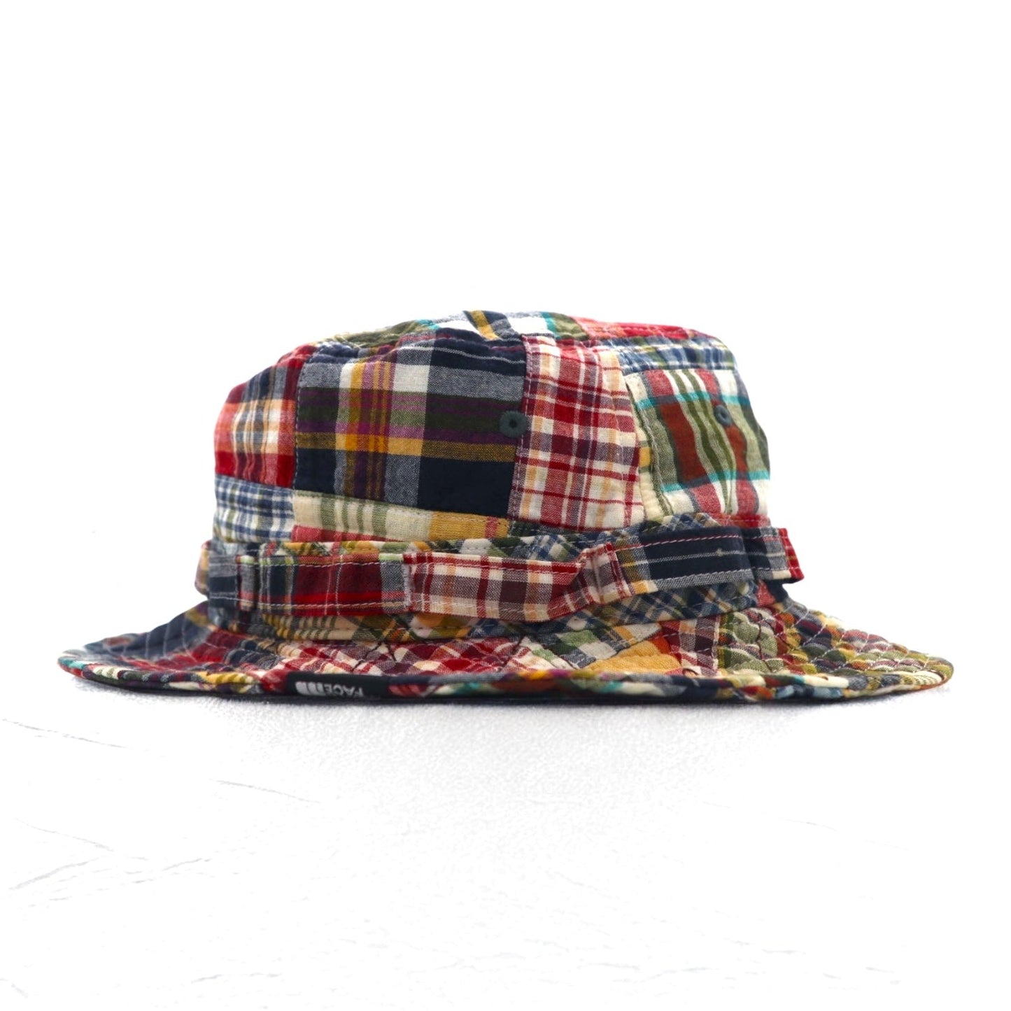 THE NORTH FACE パッチワーク サマーハット バケットハット L マルチカラー チェック NN01626