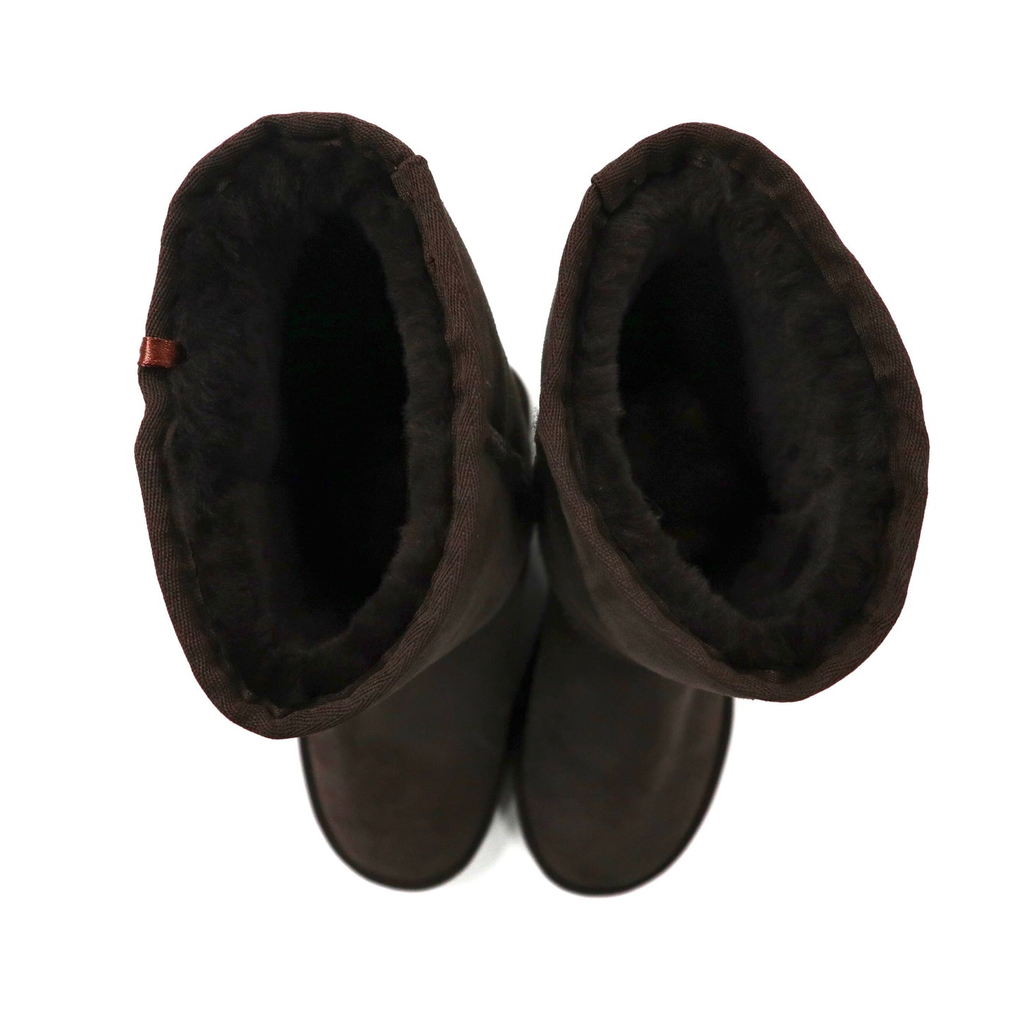 UGG ロングムートンブーツ 24.8cm ブラウン スエードレザー CLASSIC TALL II 未使用品