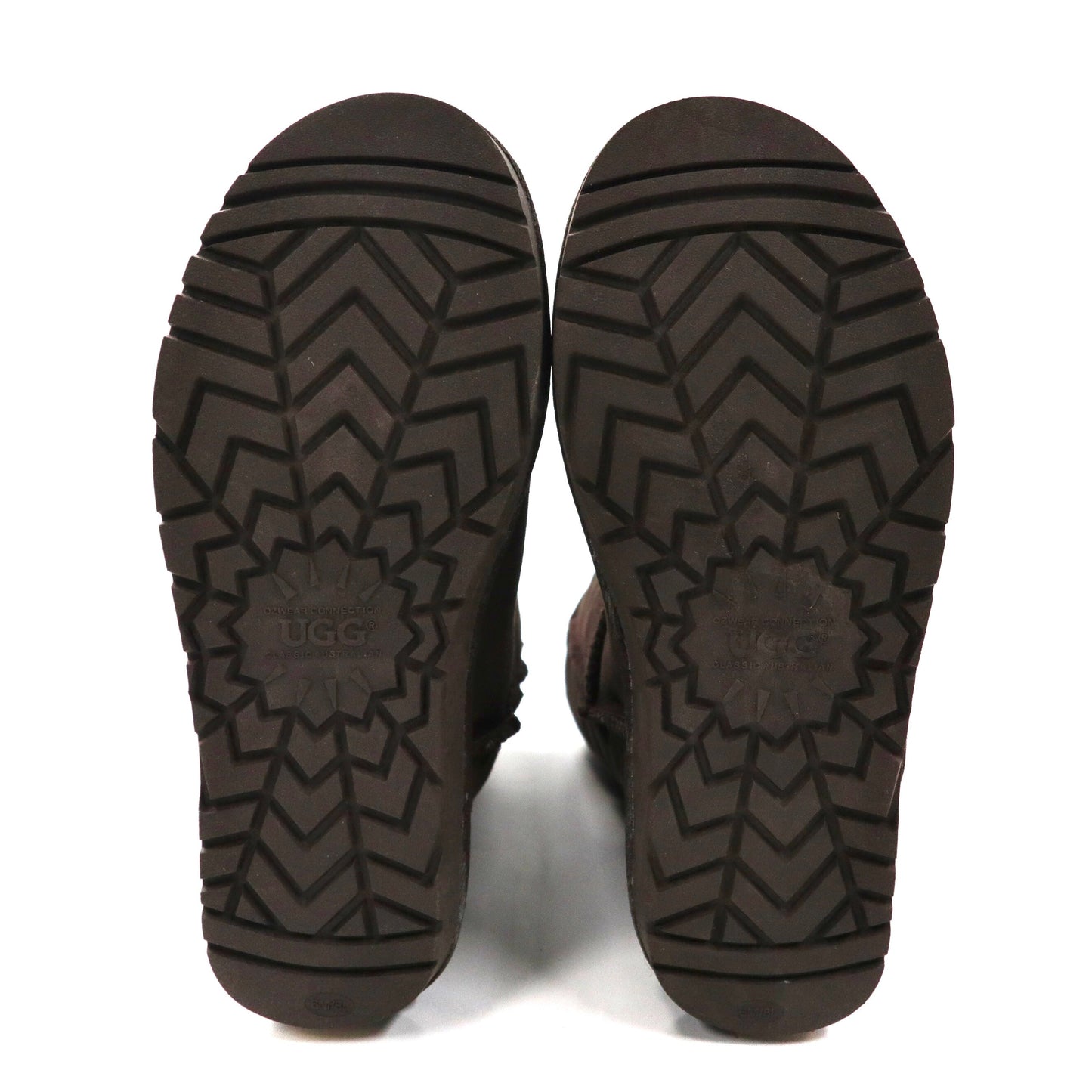 UGG ロングムートンブーツ 24.8cm ブラウン スエードレザー CLASSIC TALL II 未使用品