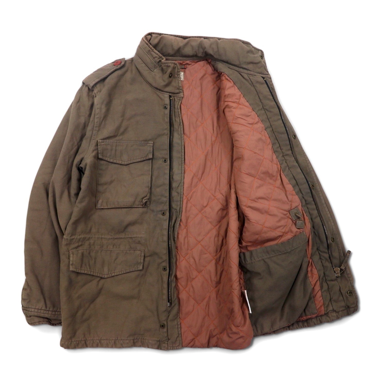 GAIJIN MADE M-65 フィールドジャケット ミリタリージャケット M カーキ 中綿 キルティングライナー