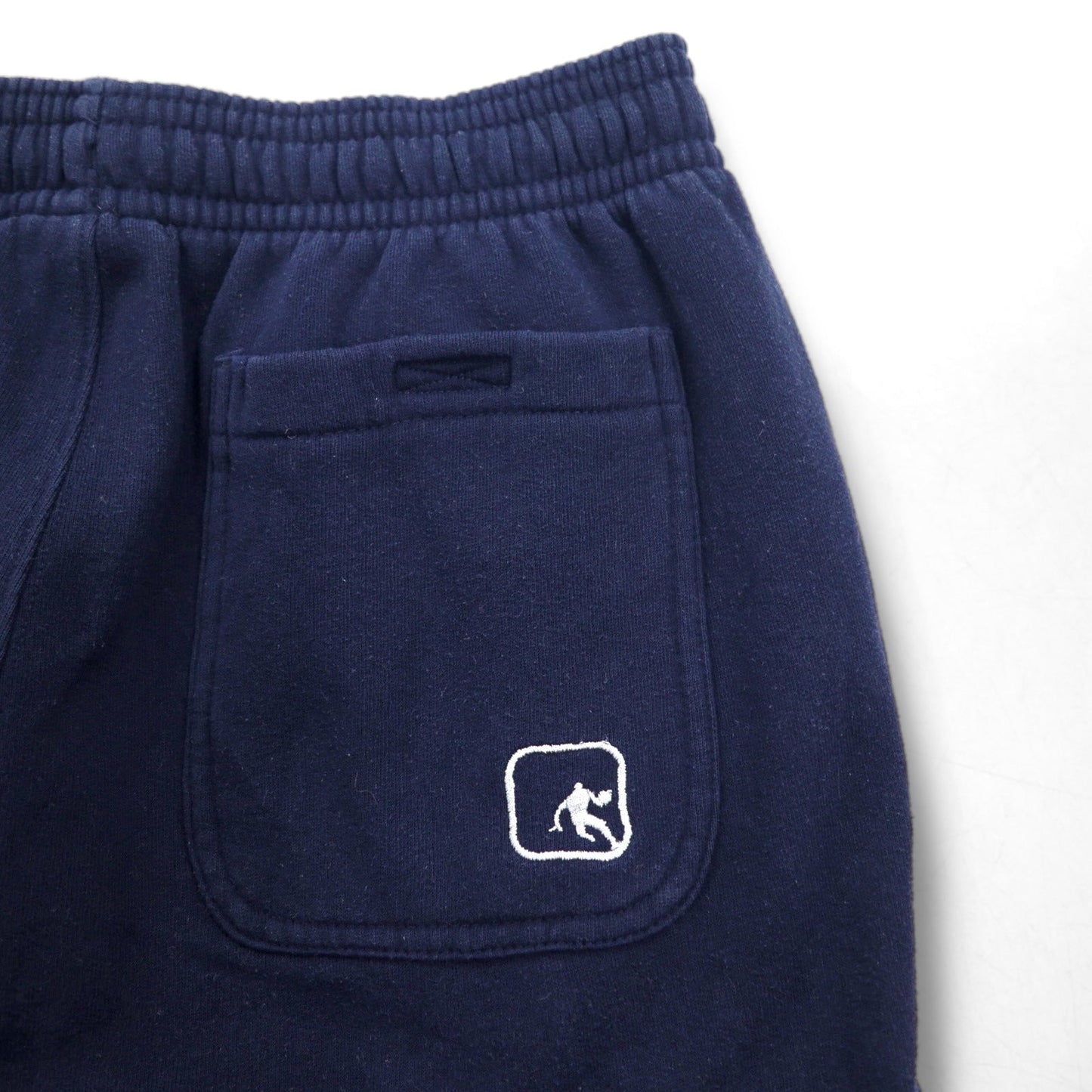 AND1 90年代 ワイド スウェットパンツ バギー カーゴパンツ M ネイビー コットン
