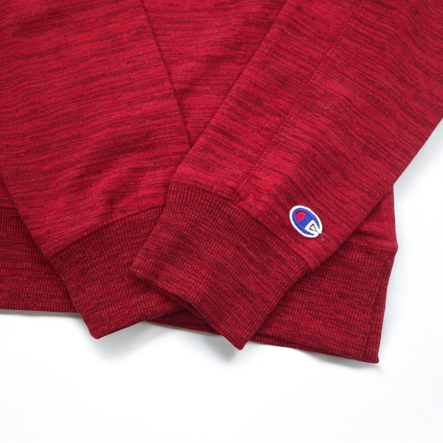 Champion フレンチテリークルー スウェット S レッド French Terry Crew 1296934 未使用品
