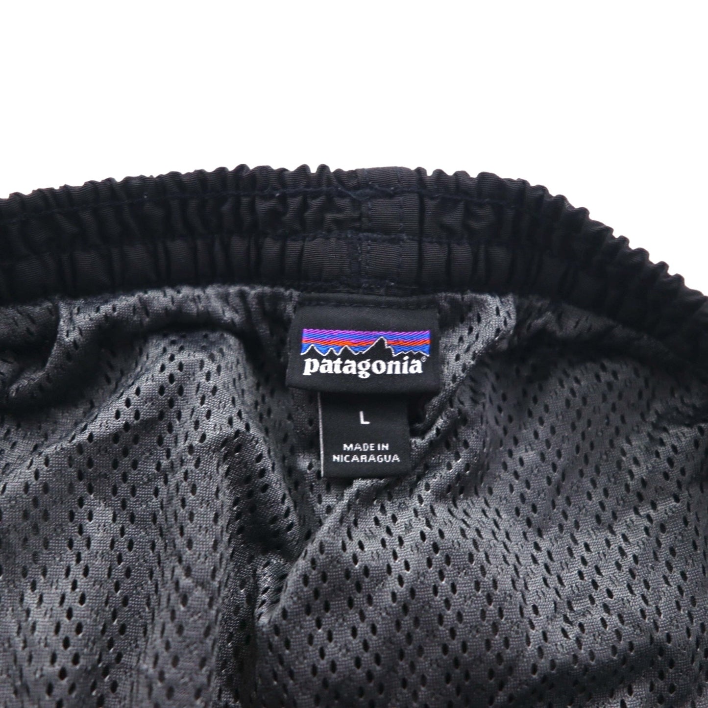 patagonia バギーズ ロング 7インチ ショーツ ショートパンツ Baggies Longs L ブラック ナイロン 58034