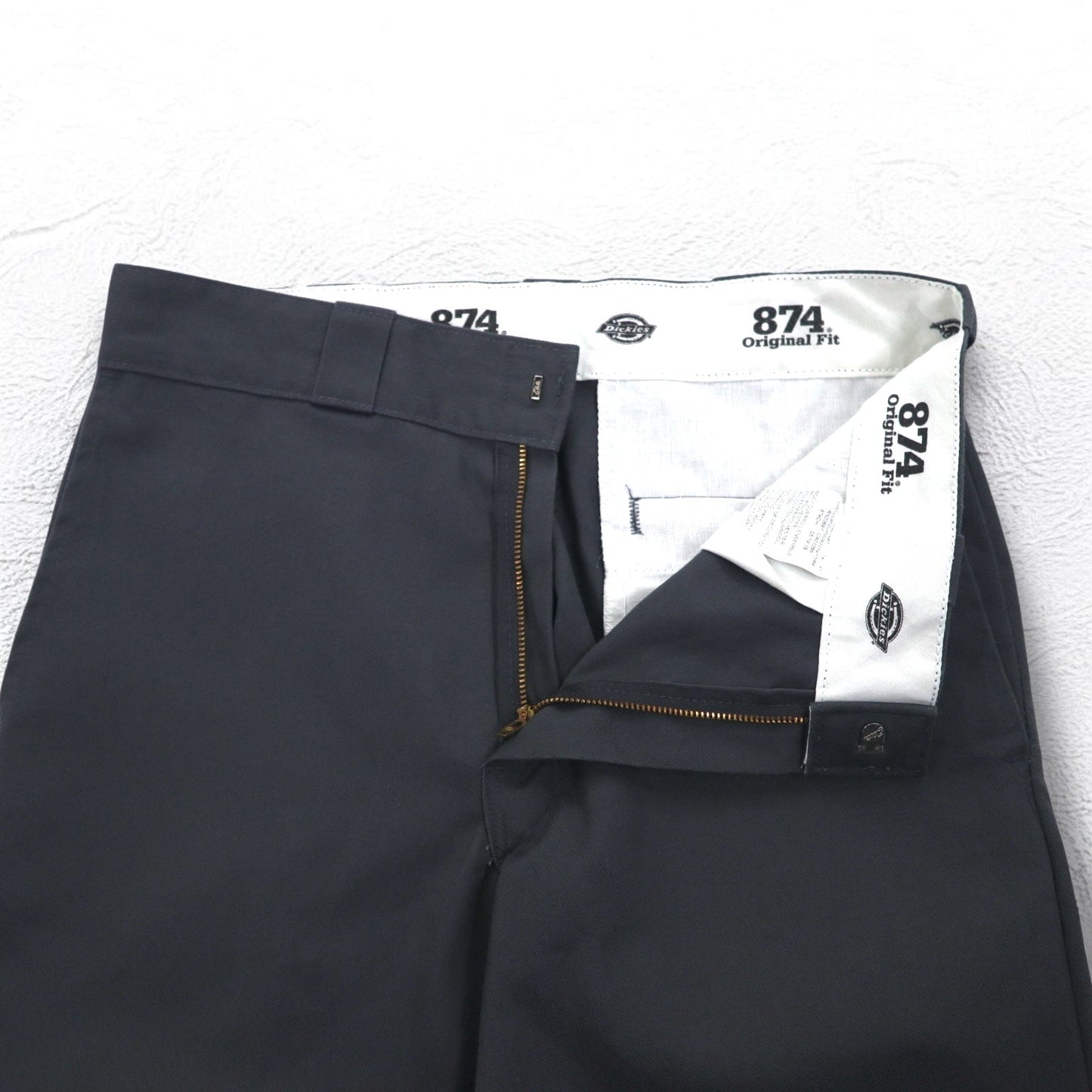 Dickies 874 オリジナルフィット ワークパンツ チノパンツ M グレー Original Fit ポリエステル コットン