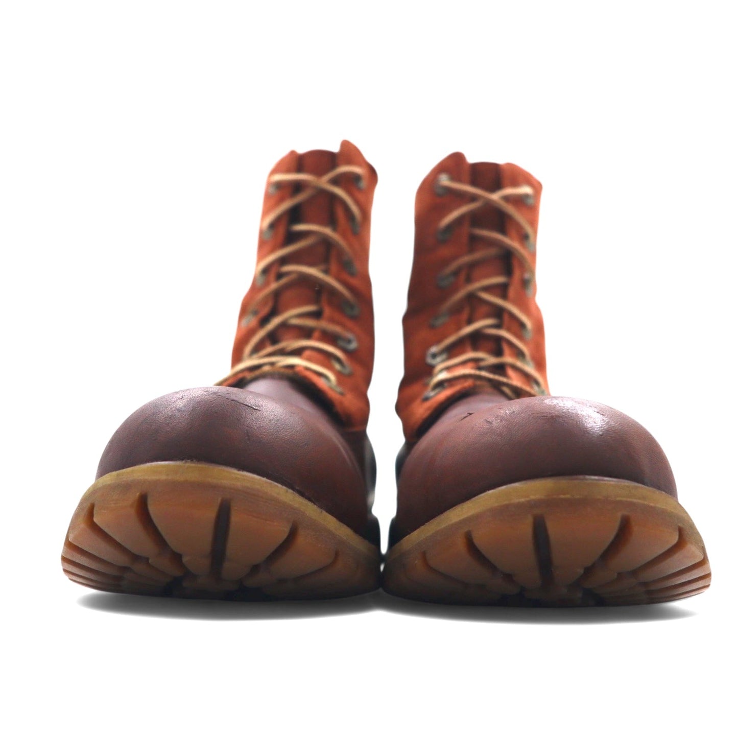 TIMBERLAND ワークブーツ 24.5cm ブラウン レザー スエード WATERPROOF 防水