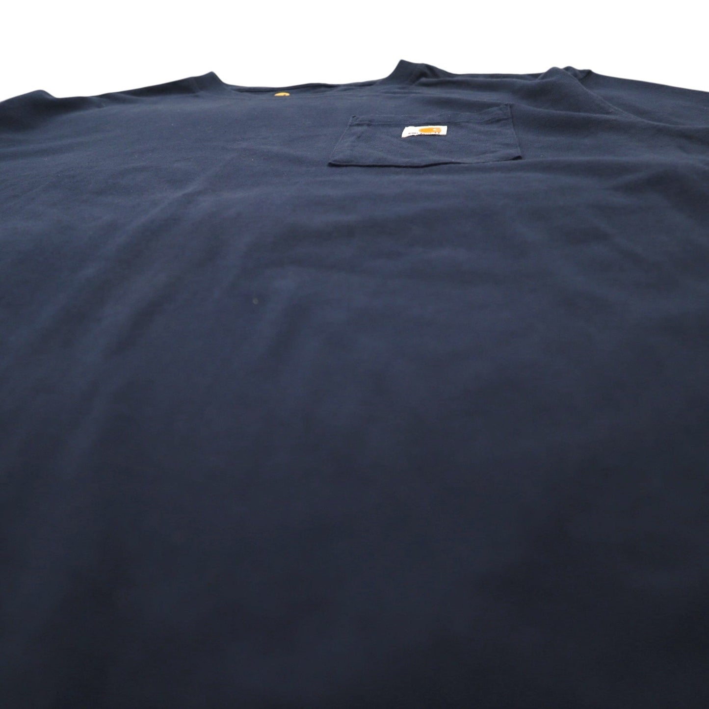 carhartt オリジナルフィット ポケット Tシャツ ポケT XL ネイビー ORIGINAL FIT コットン