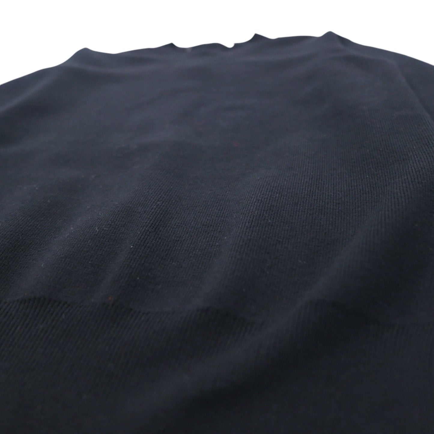 JOHNBULL バックボタン モックネック ニット セーター FREE ブラック ZC502 194-0077