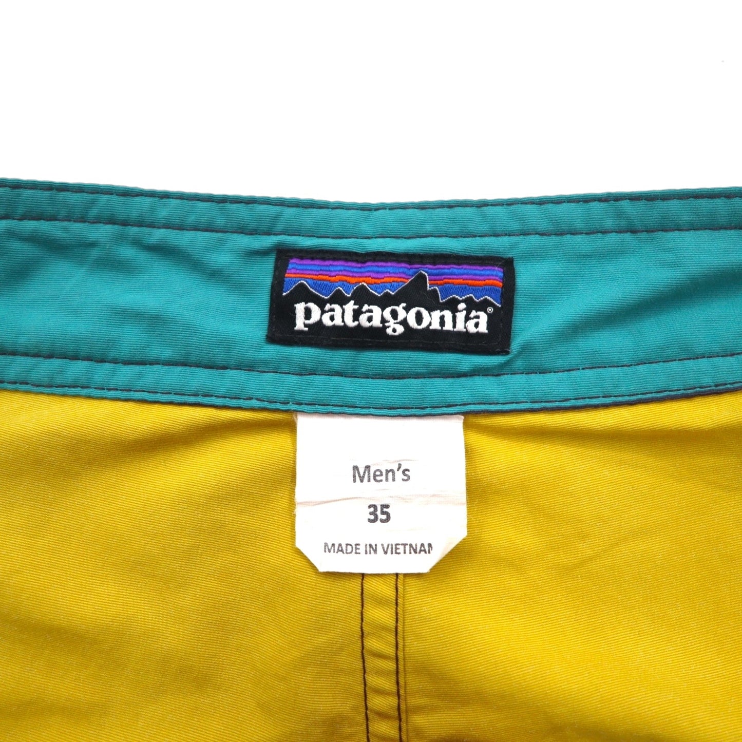 patagonia ウェーブフェアラー ボードショーツ Wavefarer Board Shorts ハーフパンツ L マルチカラー ボーダー ナイロン 86557
