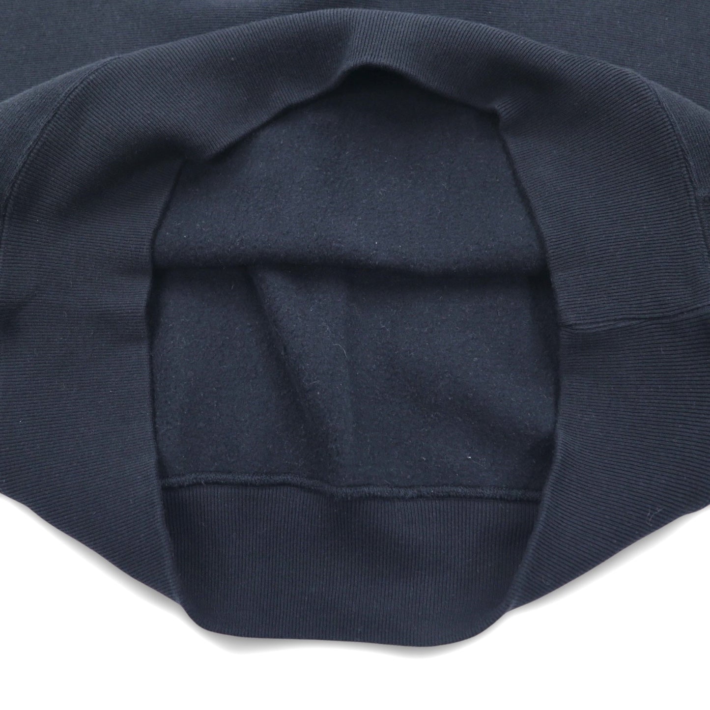 Champion クロップド リバースウィーブ REVERSE WEAVE スウェット M ブラック スクリプトロゴ刺繍 COMPACT VOLUME TOP CWSL009
