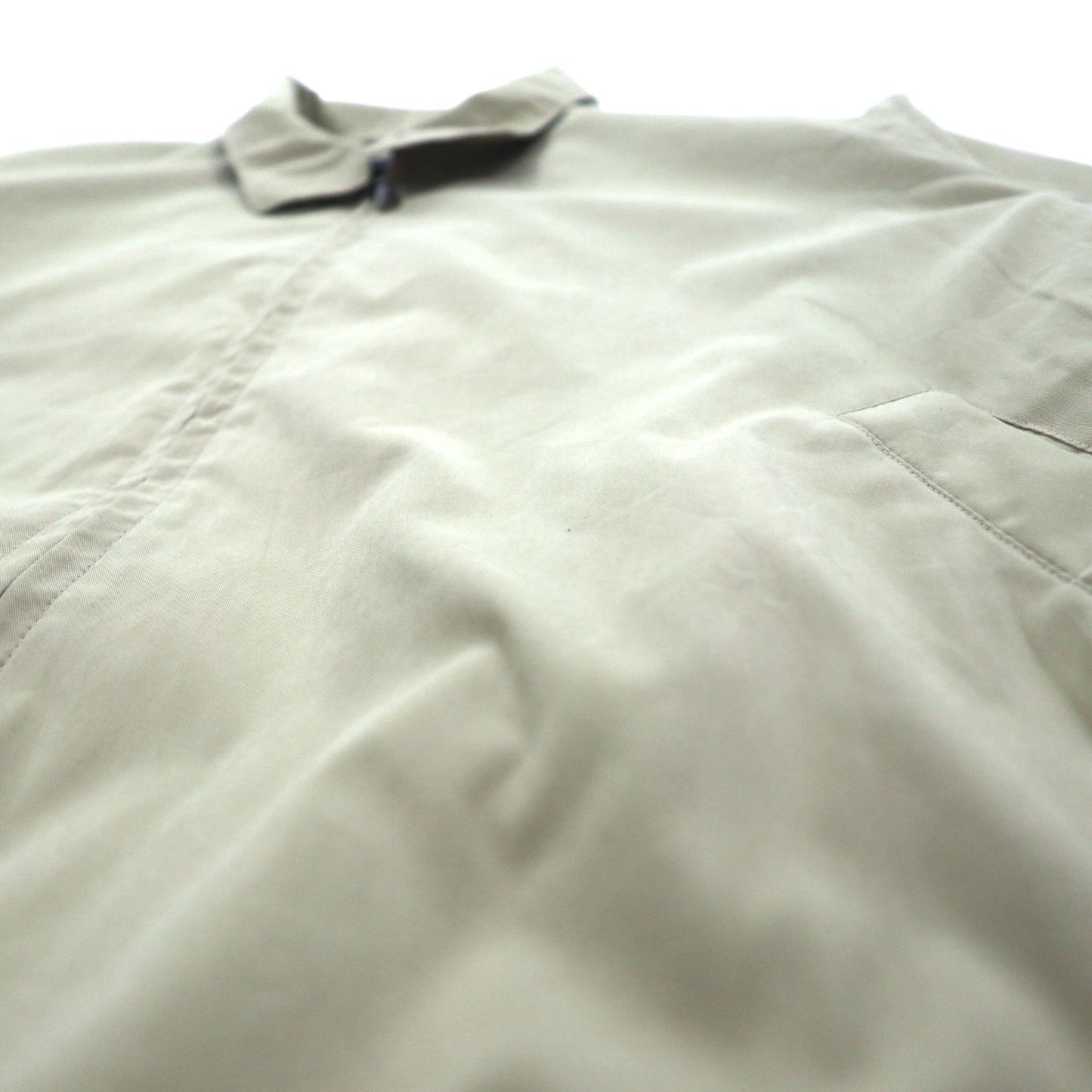 LONDON FOG ピーチスキン スウィングトップ ハリントンジャケット XL ベージュ 撥水