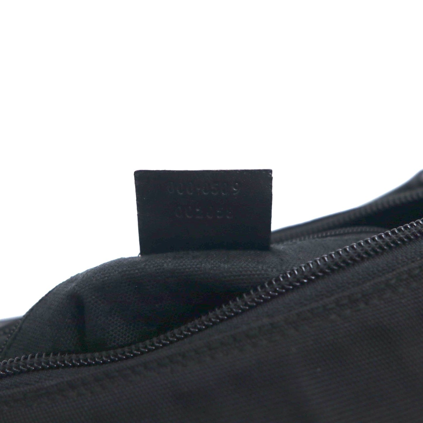 GUCCI イタリア製 2WAY バンブー ショルダーバッグ ハンドバック ブラック ナイロン 000・0509 002058