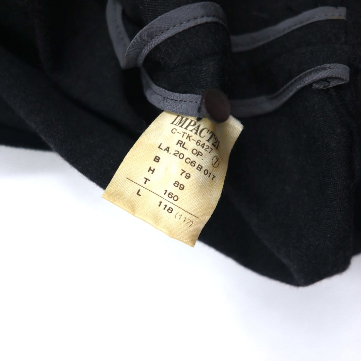 Ralph Lauren 90年代 チャイナボタン ボレロ ジャケット カーディガン S グレー ウール