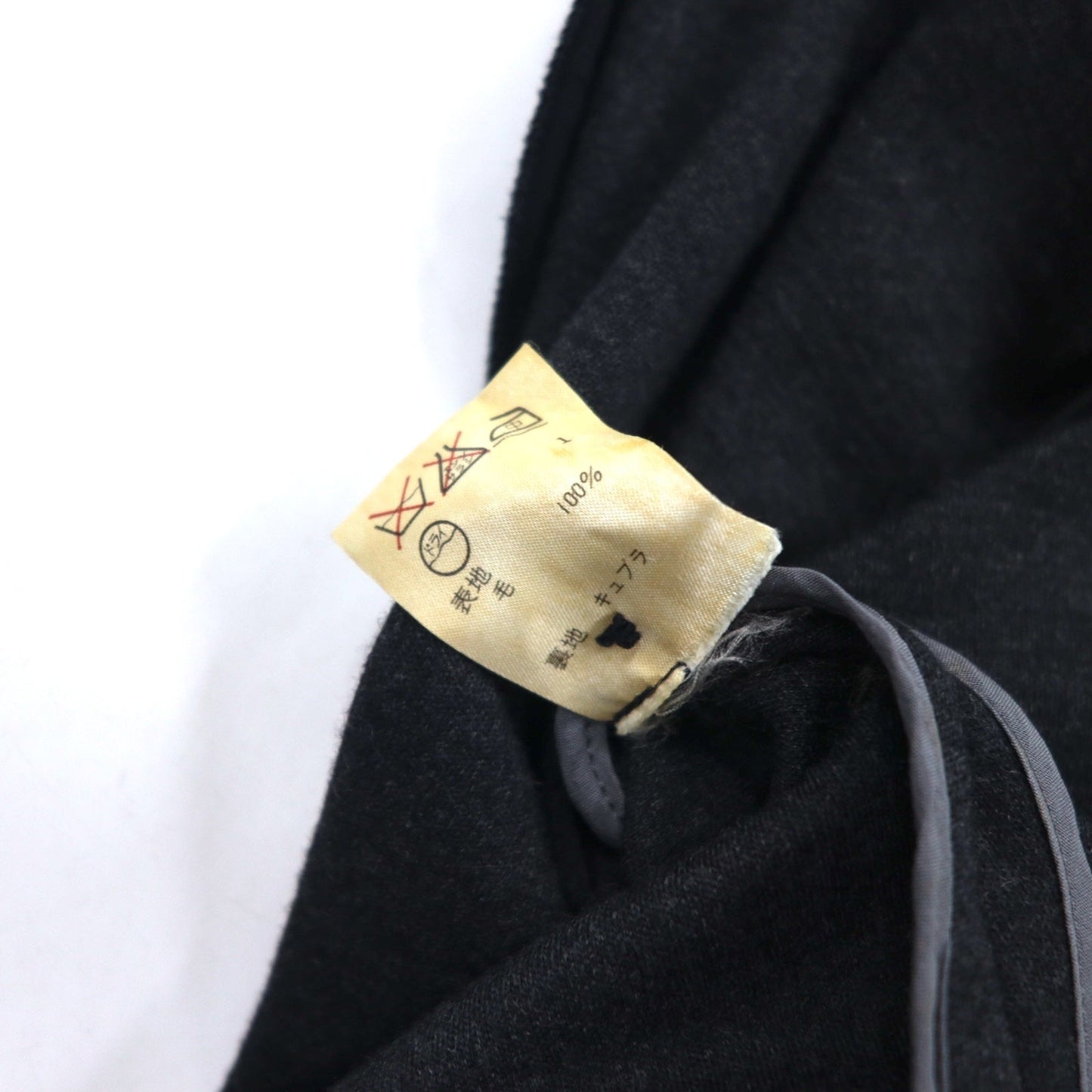 Ralph Lauren 90年代 チャイナボタン ボレロ ジャケット カーディガン S グレー ウール