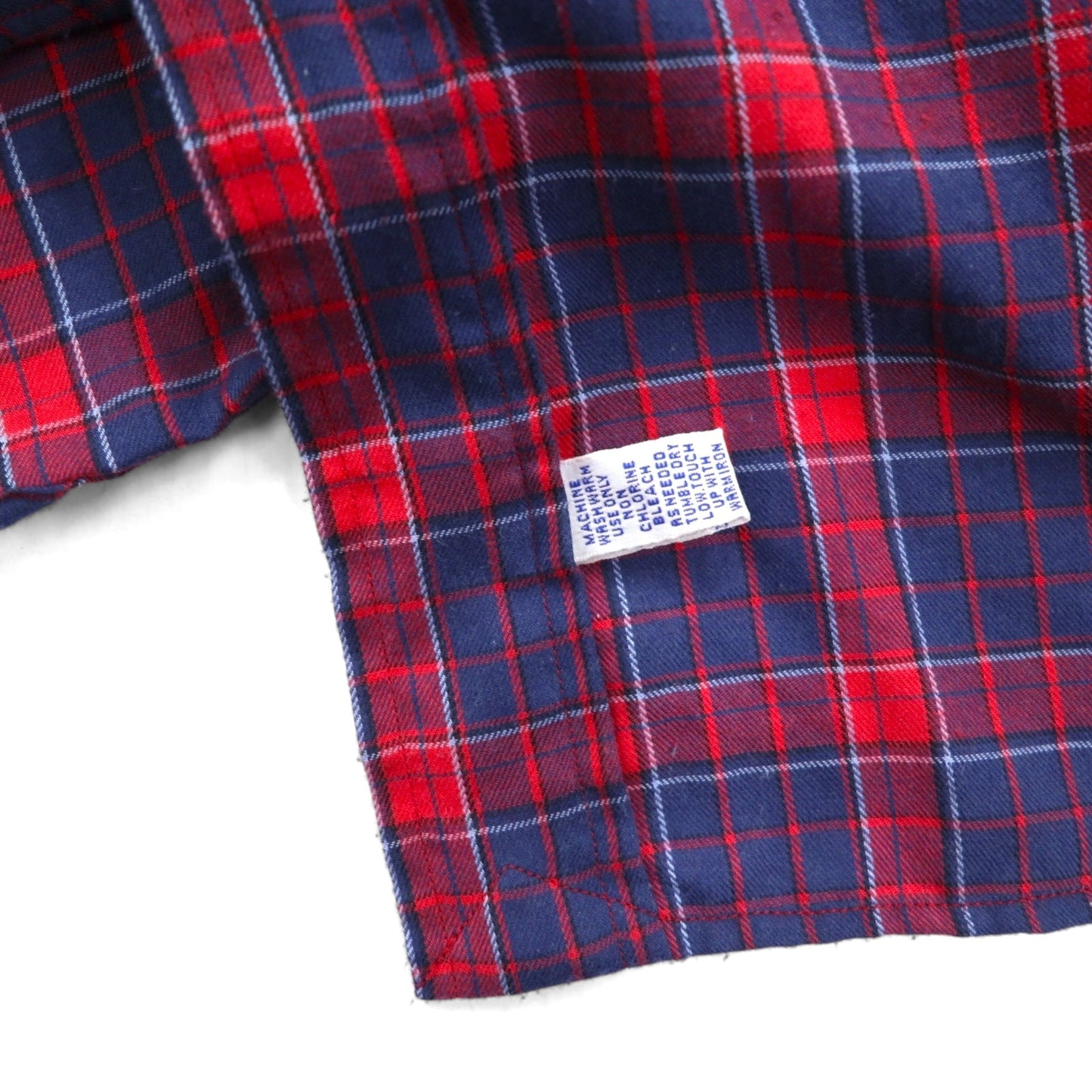 Polo by Ralph Lauren 90年代 ビッグサイズ 半袖 ボタンダウンシャツ L レッド ネイビー チェック