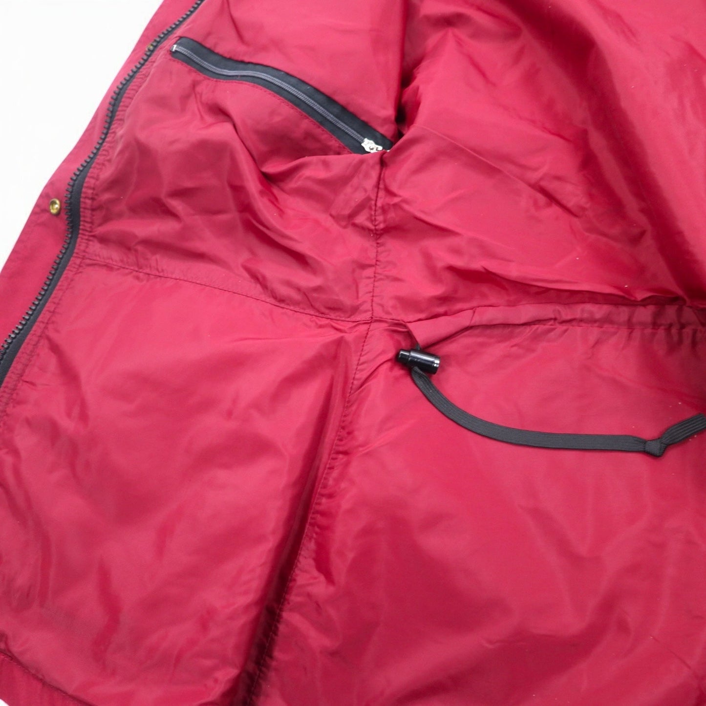 REI 80年代 GORE-TEX ゴアテックス ダブルジップ マウンテンパーカー M レッド ナイロン 防水 白タグ