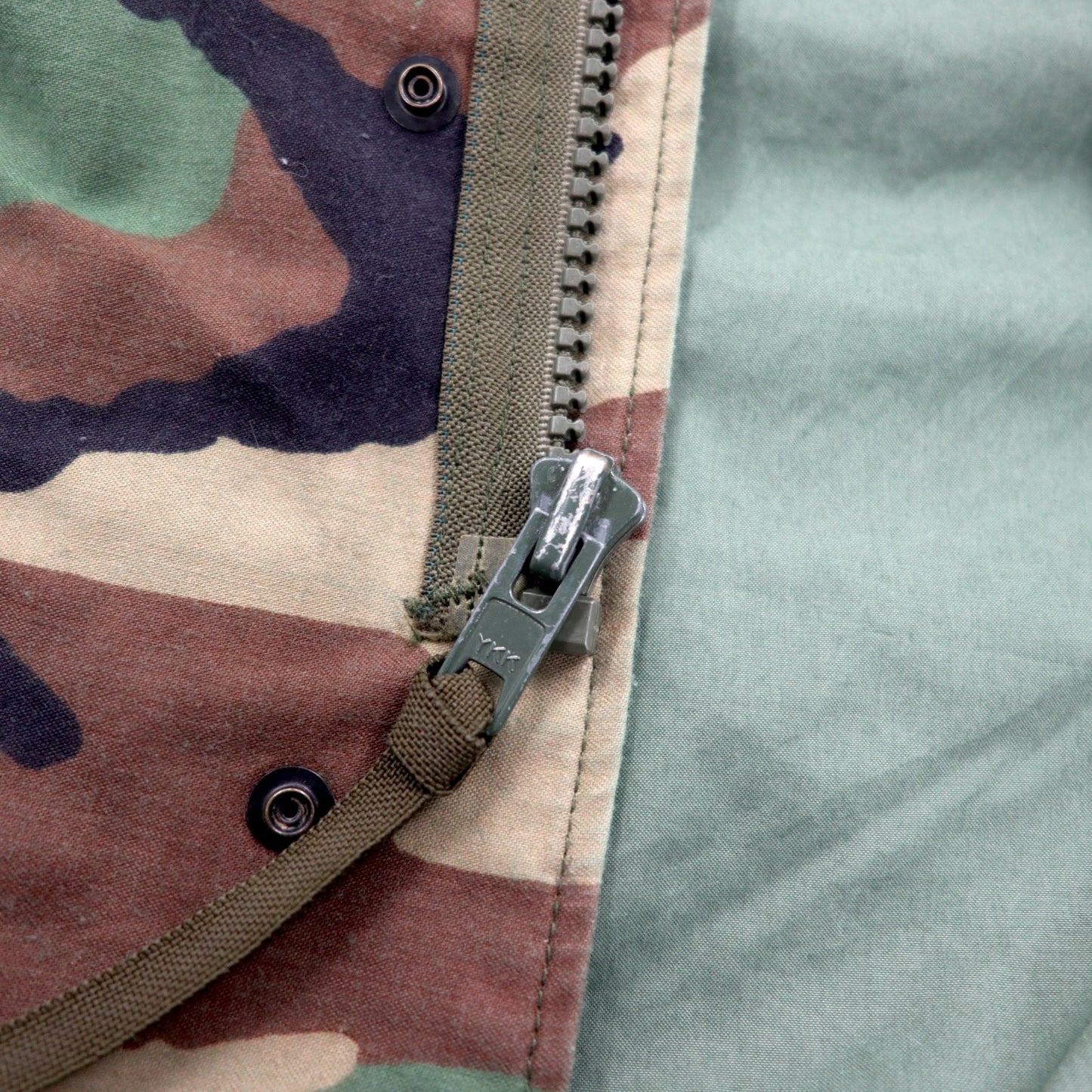 US ARMY 米軍 90年代 M-65 フィールドジャケット M カーキ カモフラ ミリタリー 8415-01-099-7835