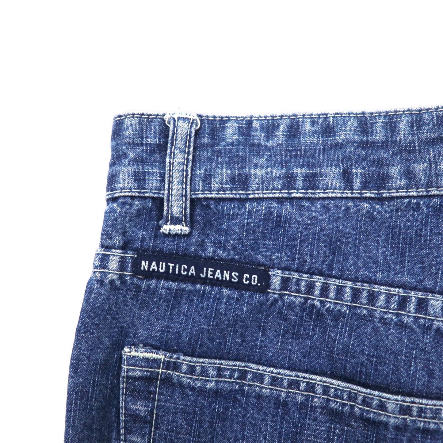 NAUTICA JEANS 90年代 バギー デニムパンツ 32 ブルー トルコ製