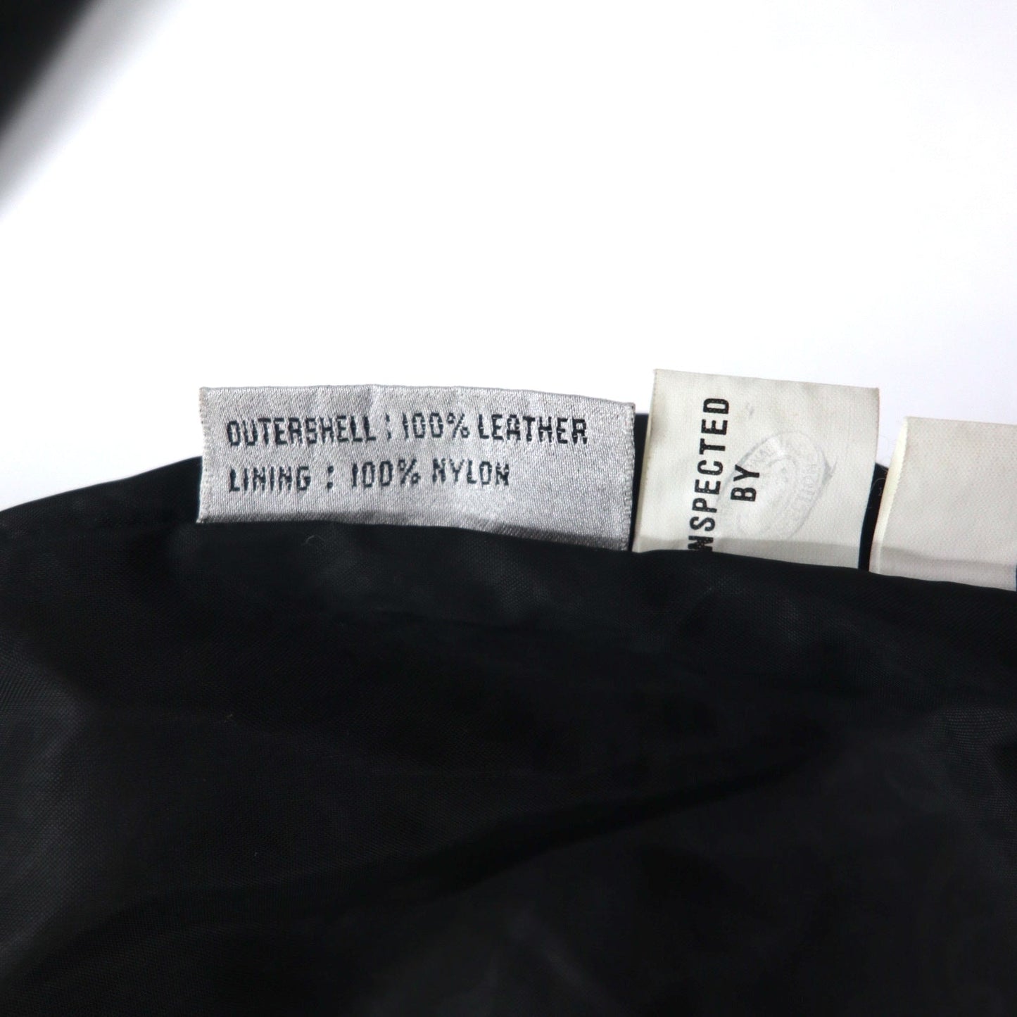 90年代 GLOBAL IDENTITY G-Ⅲ LEATHER レザー チェスターコート M ブラック レザー 裏地ペイズリー
