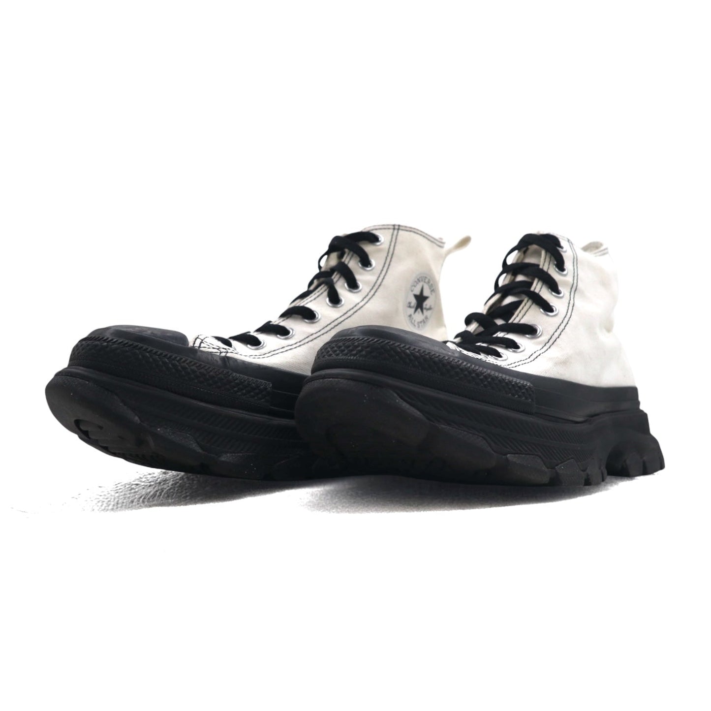 converse オールスター トレックウェーブ ハイ ALL STAR (R) TREKWAVE HI 厚底 スニーカー 27.5cm ホワイト 1sd541
