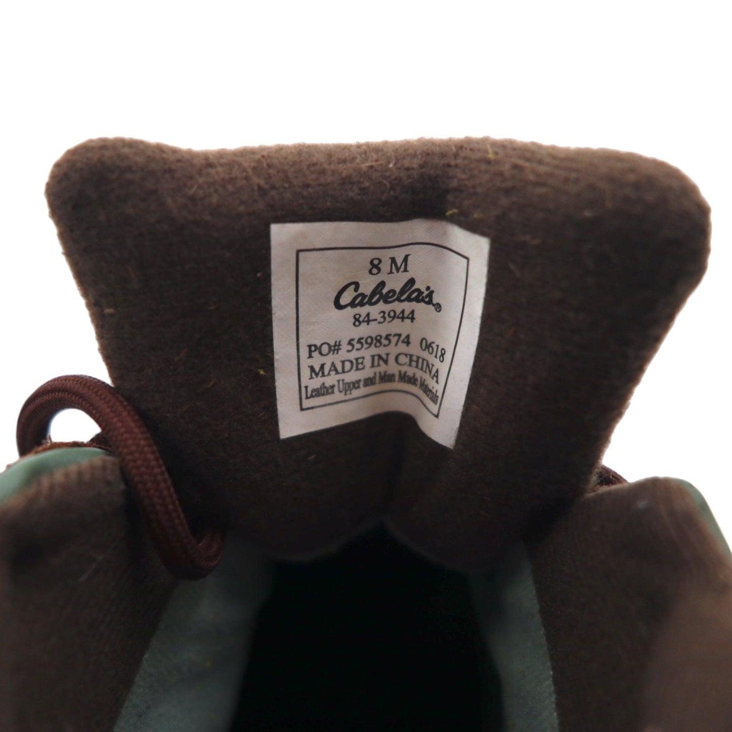 Cabela's ゴアテックス GORE-TEX トレッキングブーツ アウトドアシューズ 25cm ブラウン レザー vibramソール 防水