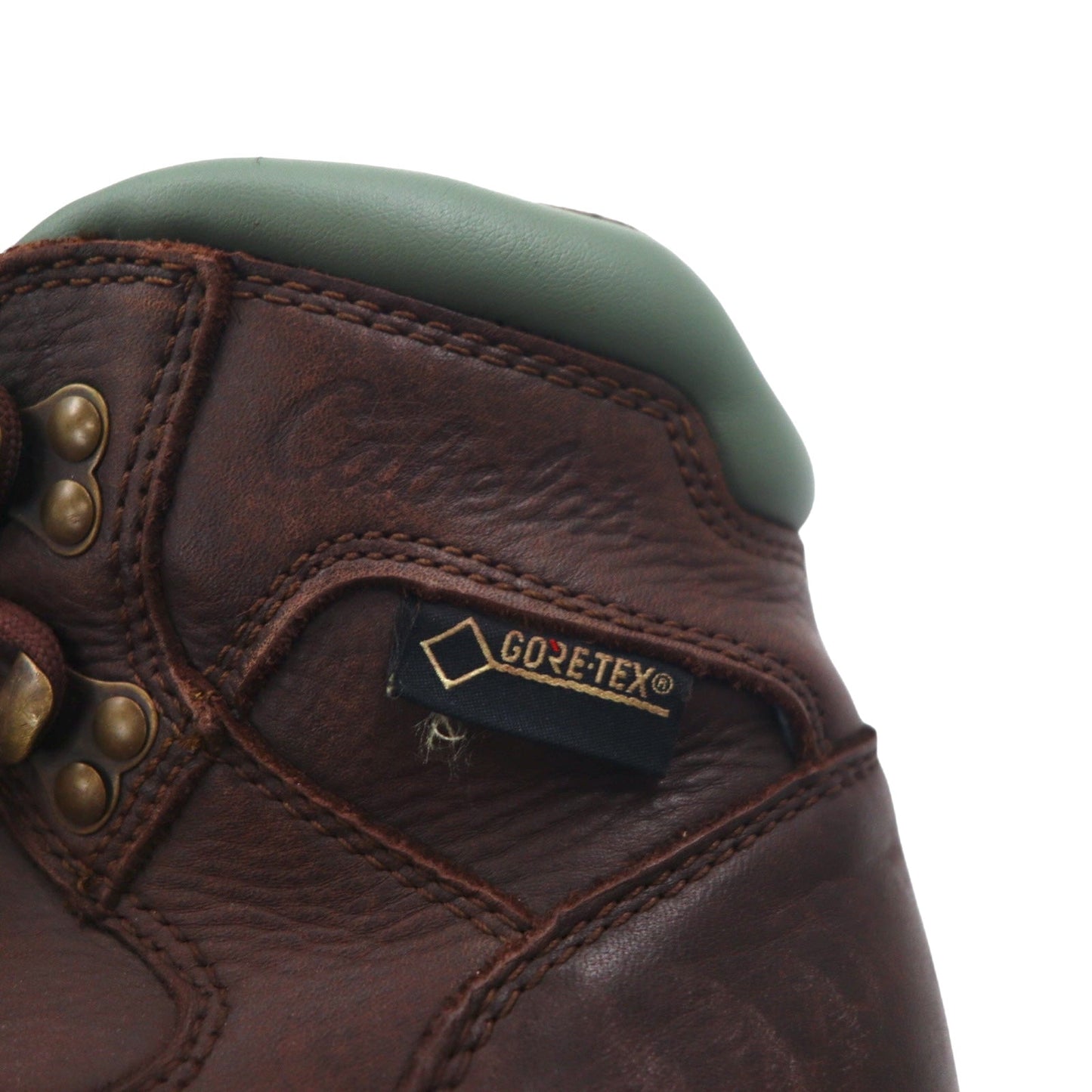 Cabela's ゴアテックス GORE-TEX トレッキングブーツ アウトドアシューズ 25cm ブラウン レザー vibramソール 防水