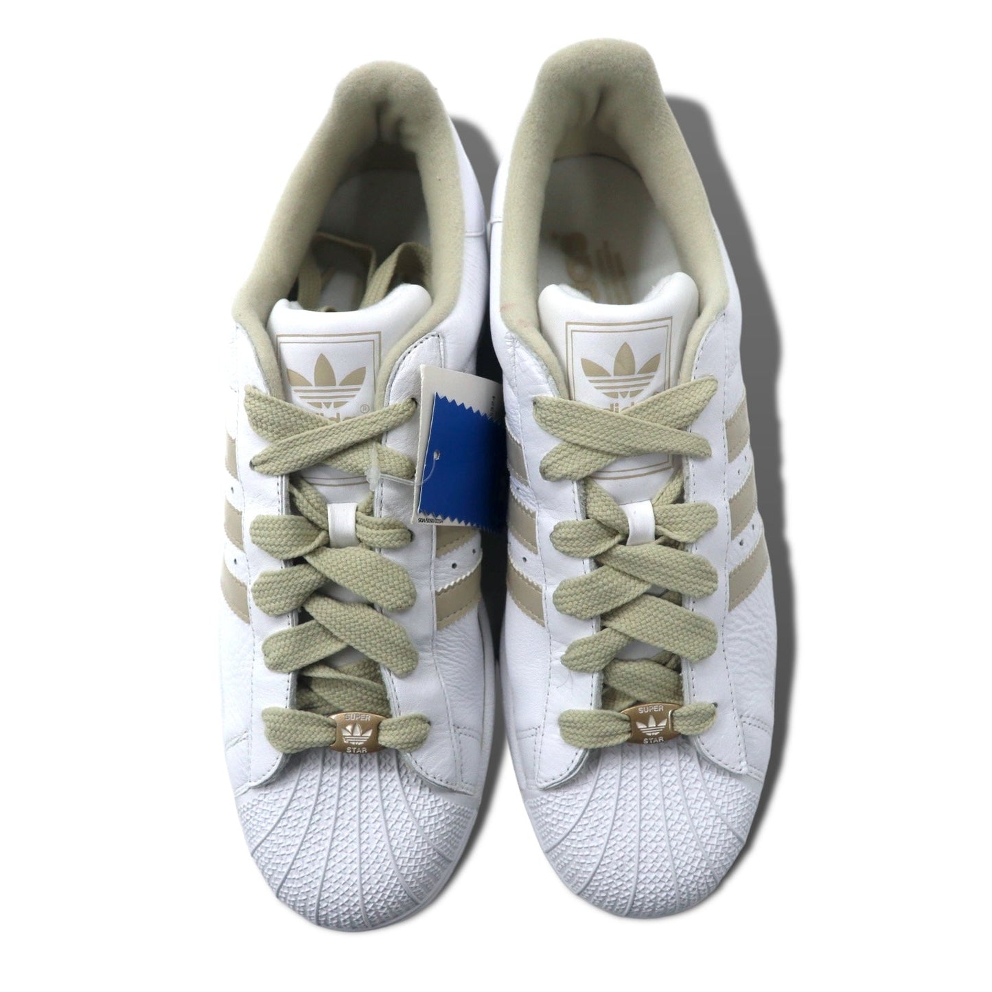 adidas originals スーパースター スニーカー 28.5cm ホワイト レザー SS Ⅱ BSC 015324 未使用品