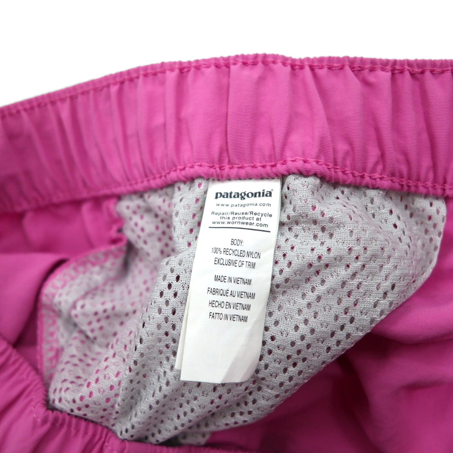 patagonia ベアリー バギーズ ショーツ Barely Baggies Shorts ショートパンツ M ピンク ナイロン 57043