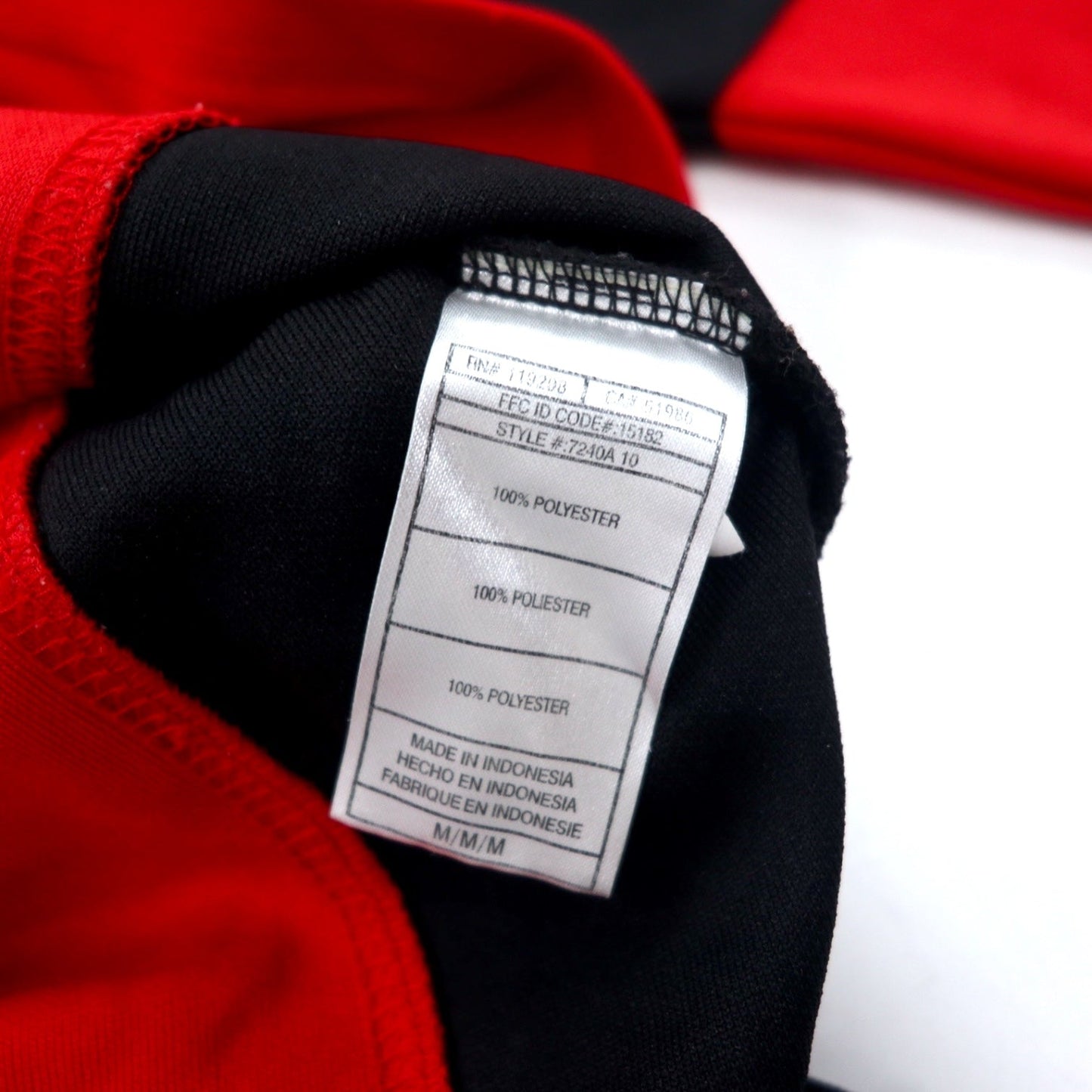 NHL ホッケーシャツ ジャージ M レッド ポリエステル ナンバリング シカゴ ブラックホークス インディアン プリント ビッグサイズ