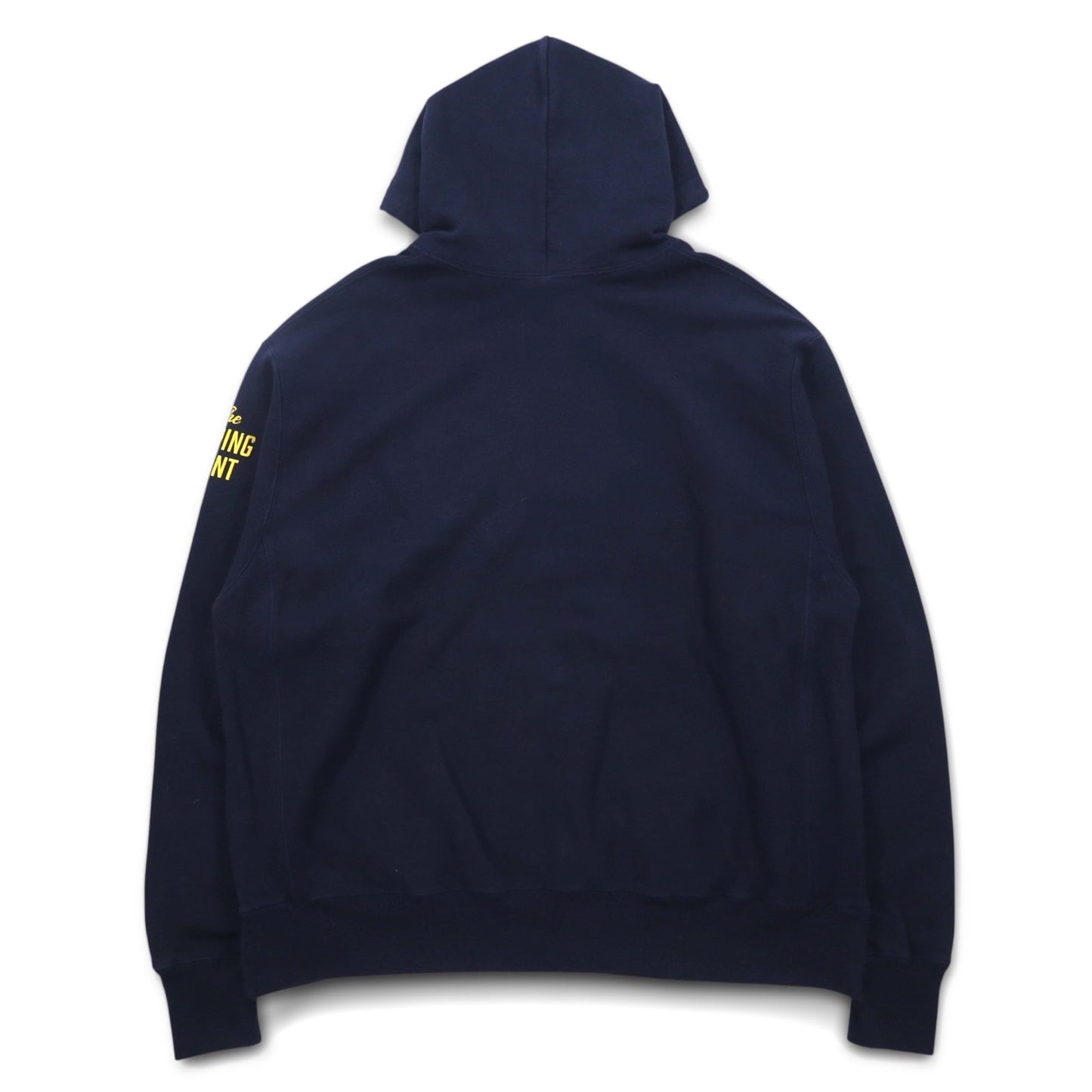 Champion リバースウィーブ REVERSE WEAVE プルオーバーパーカー 3XL ネイビー コットン 裏起毛 HOUSTON アーチロゴ 青単タグ 復刻 ホンジュラス製