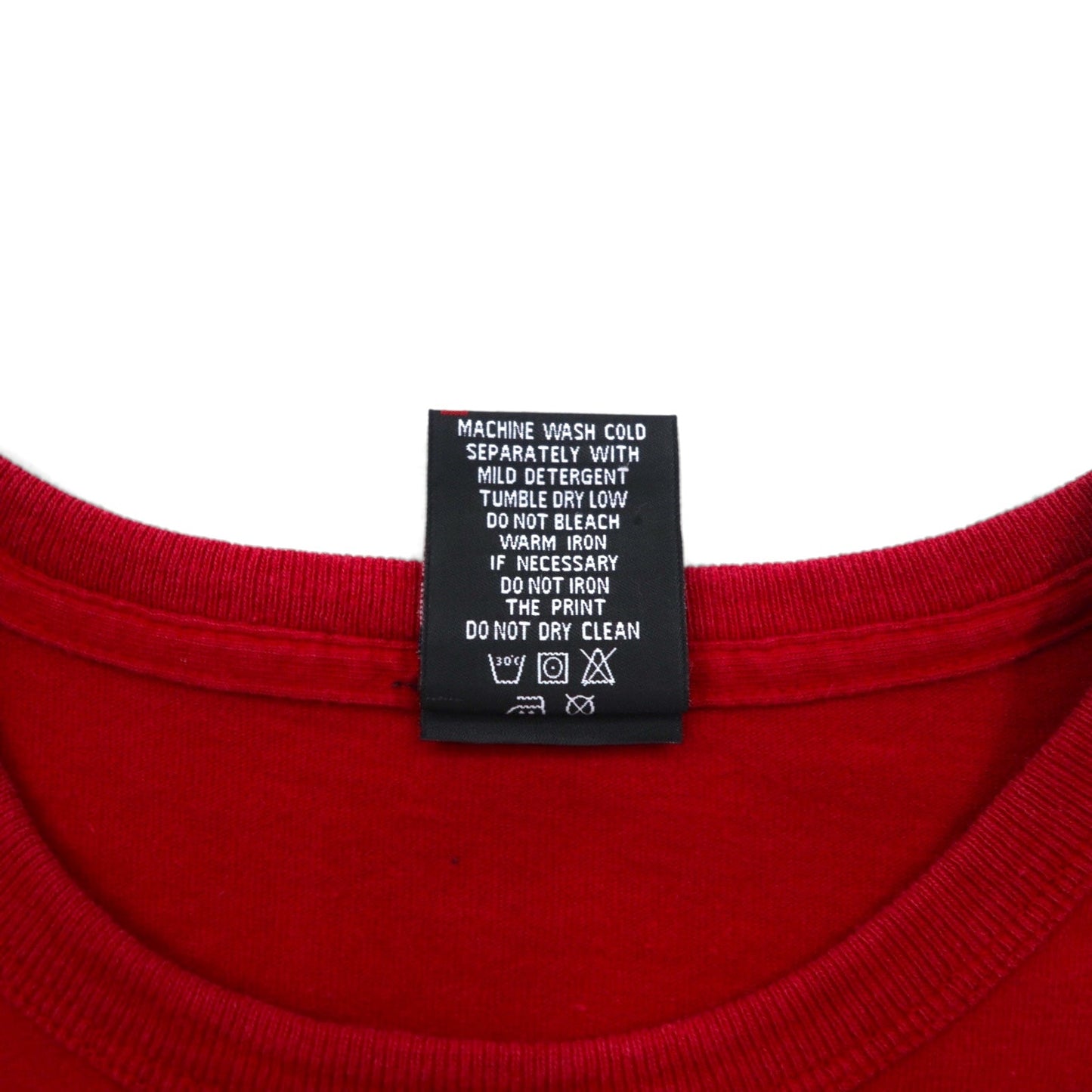 POLO JEANS COMPANY RALPH LAUREN 90年代 ツートン ドッキング Tシャツ L レッド ネイビー コットン