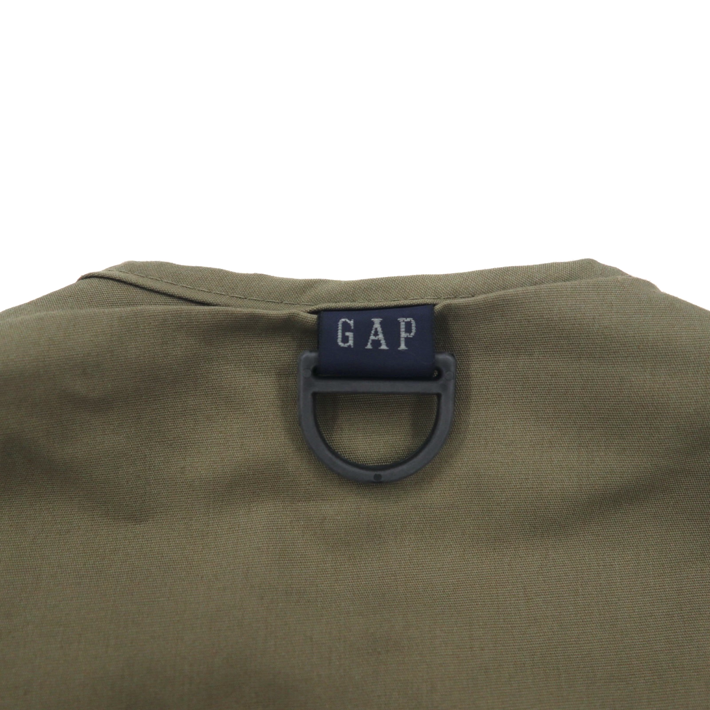 GAP 90年代 オールドギャップ フィッシングベスト M カーキ ユーティリティー ポケット