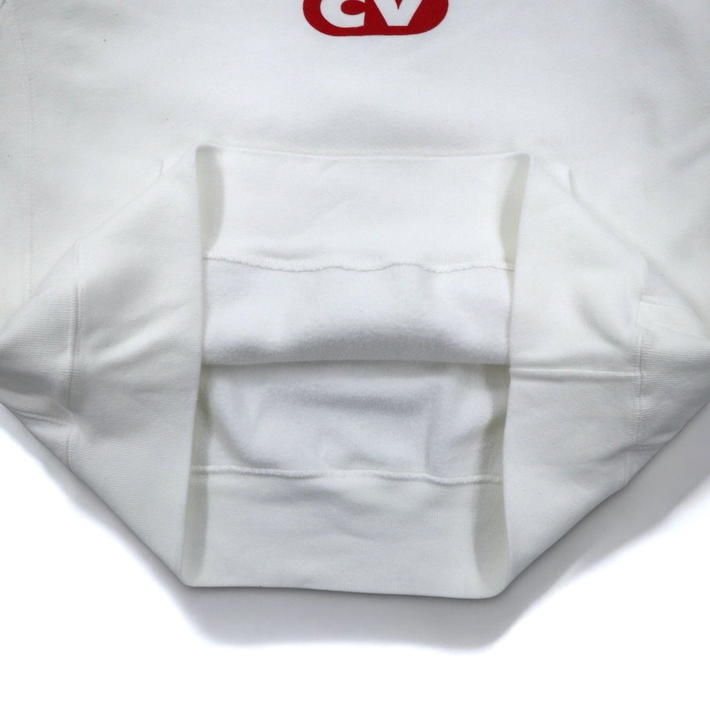 Champion リバースウィーブ REVERSE WEAVE プルオーバーパーカー 2XL ホワイト コットン 裏起毛 EAGLE BASEBALL 青単タグ 復刻 ホンジュラス製