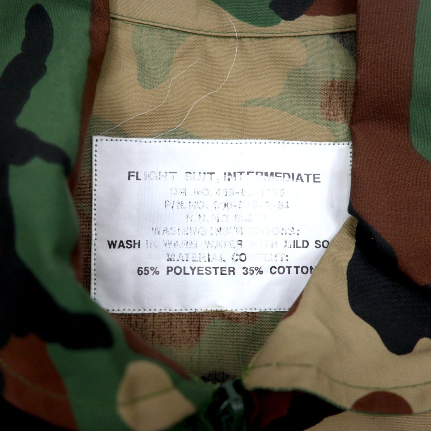 USAF 米軍 フライトスーツ オールインワン ツナギ L カーキ カモフラ ミリタリー 459-63-7125 ROTHCO