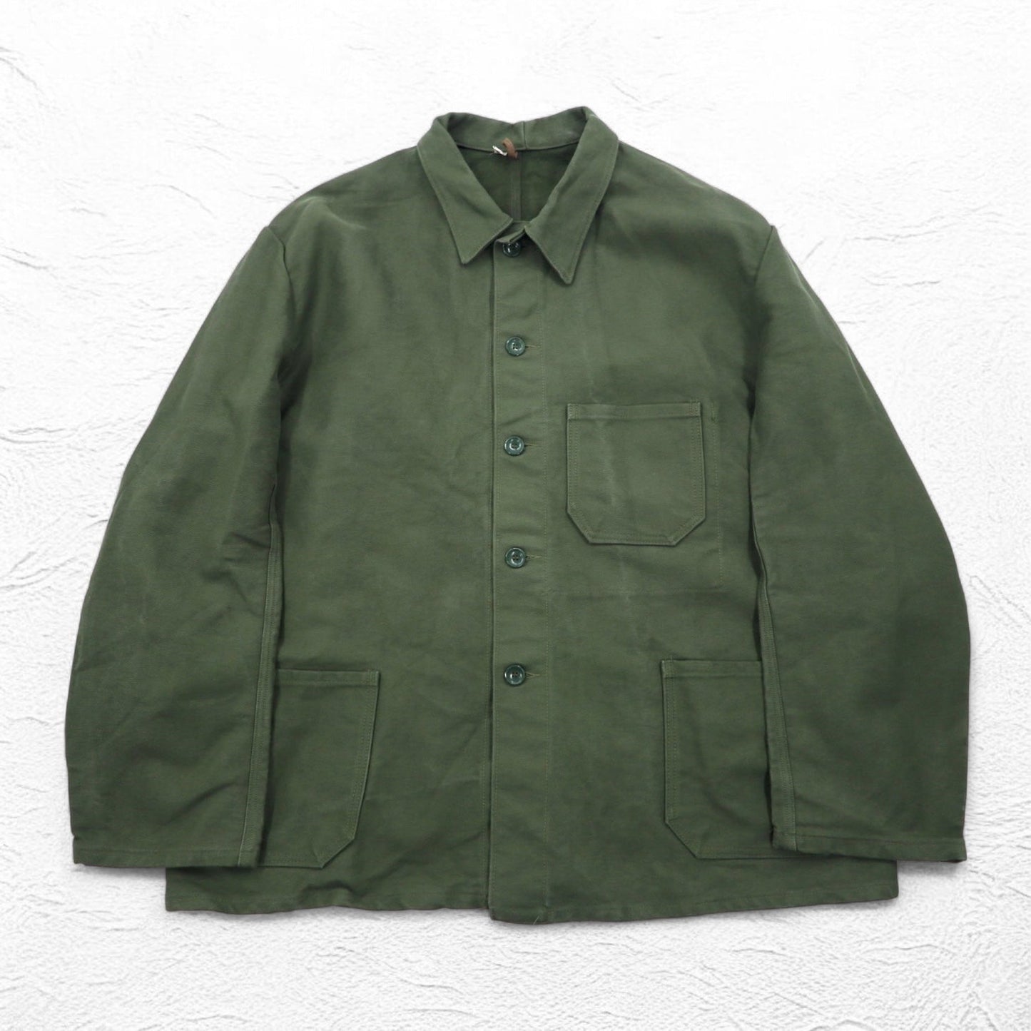 Vintage DUTCH ARMY Military Jacket オランダ軍 フランネル ワークジャケット カバーオール 2XL ミリタリー