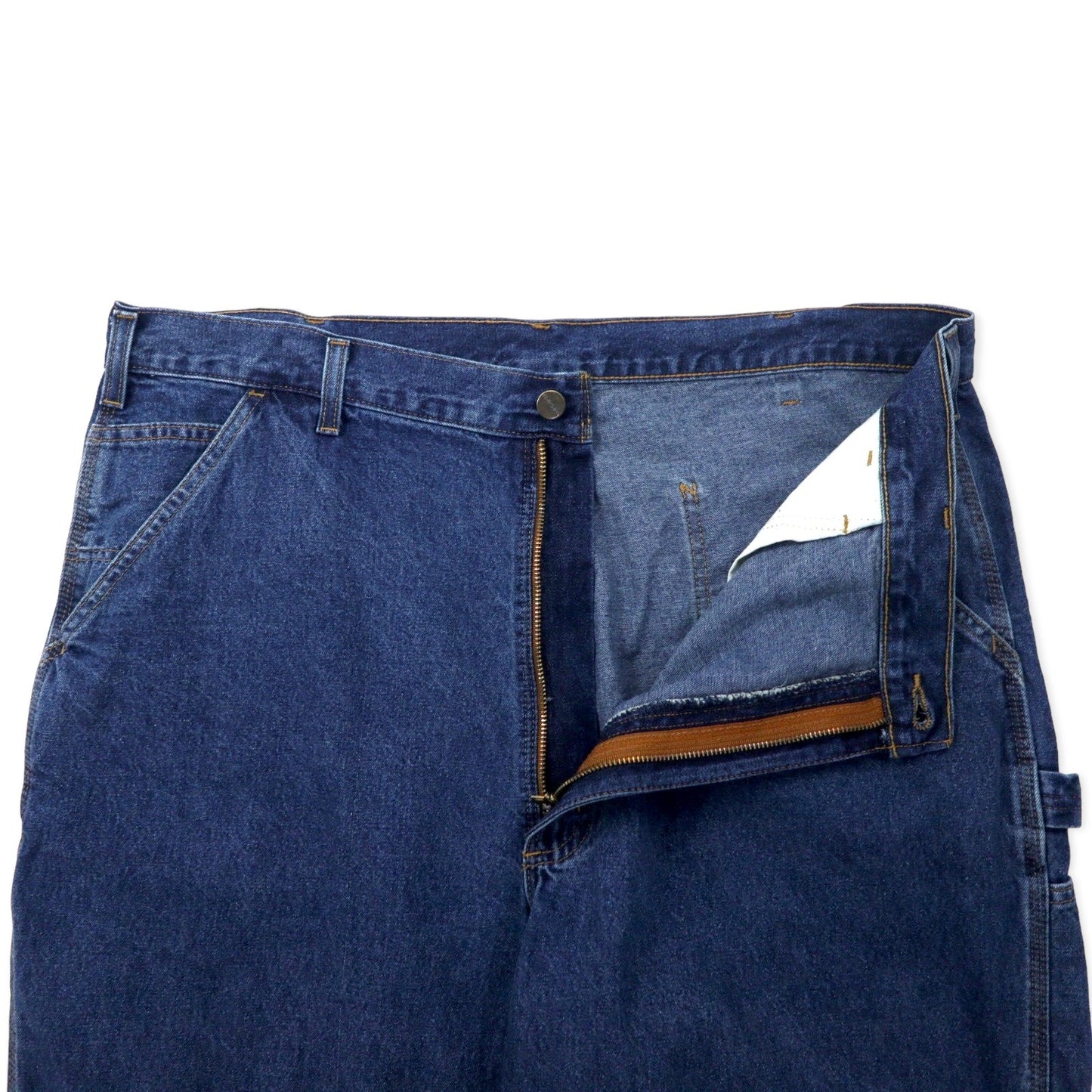 Carhartt ルーズフィット ペインターデニムパンツ 40 ブルーコットン B13 ルーズフィット ワークダンガリー ニカラグア製