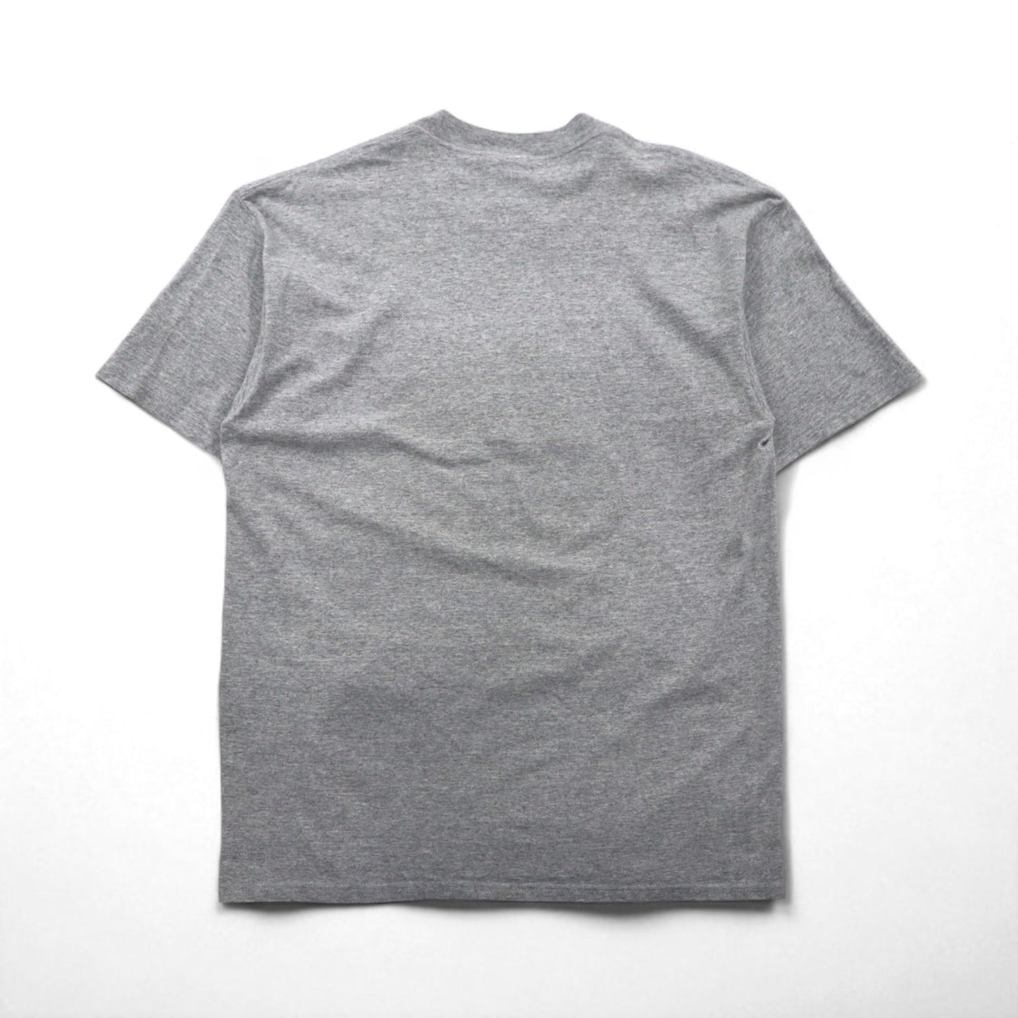 90年代 USA製 WALT DISNEY ディズニー ミッキーマウス キャラクター Tシャツ L グレー コットン 星条旗
