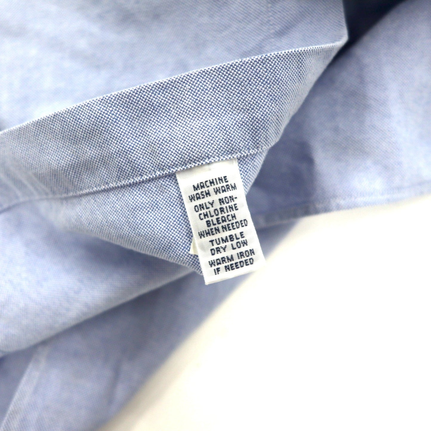 Ralph Lauren 90年代 オックスフォード ボタンダウンシャツ 2XLT ブルー コットン CLASSIC FIT スモールポニー 刺繍