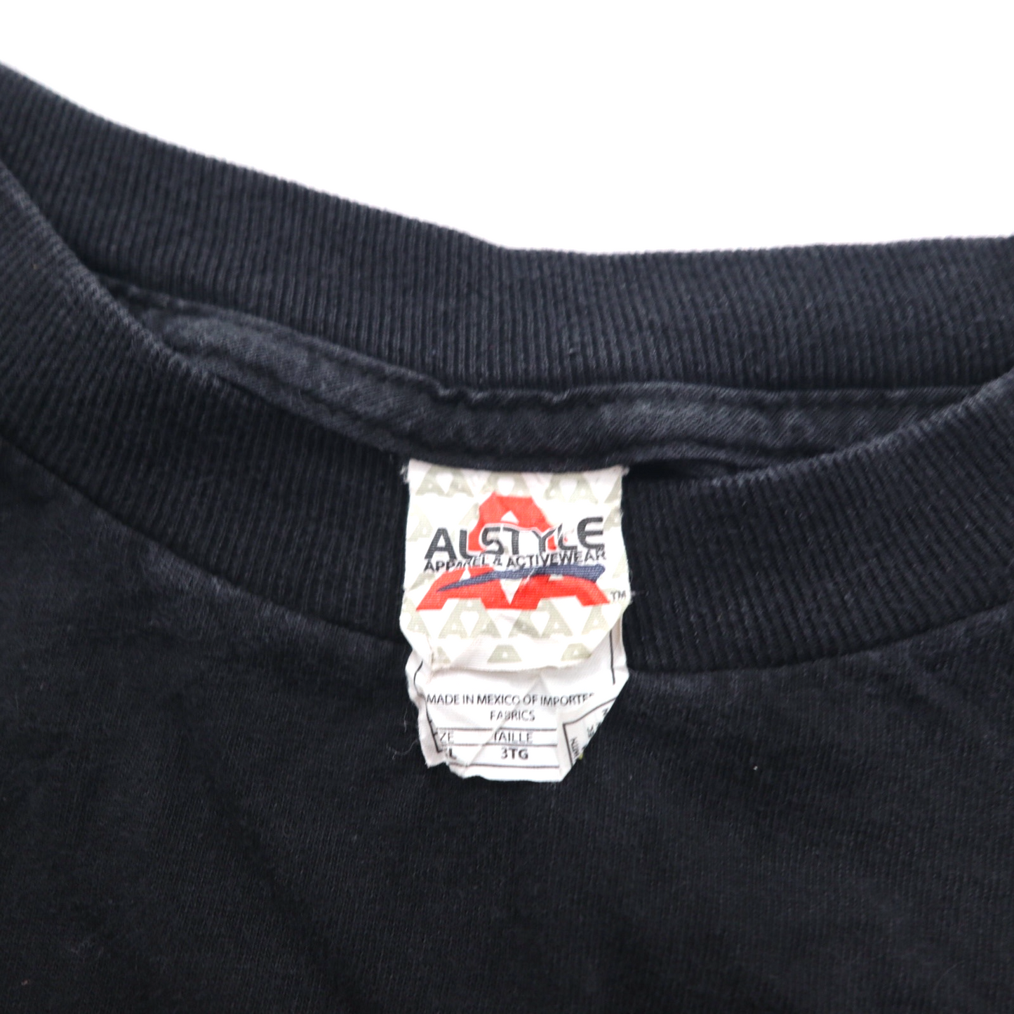 RUN DMC 00年代 ヒップホップ Tシャツ 3XL ブラック AAA ALSTYLE ビッグサイズ メキシコ製