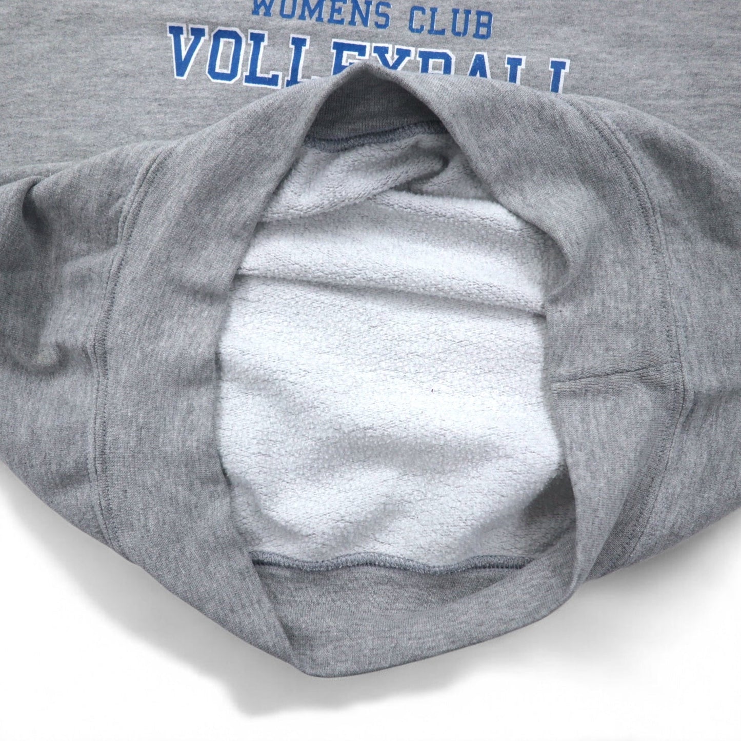 GILDAN クルーネック スウェット S グレー 裏起毛 GRAND VALLEY VOLLEY BALL