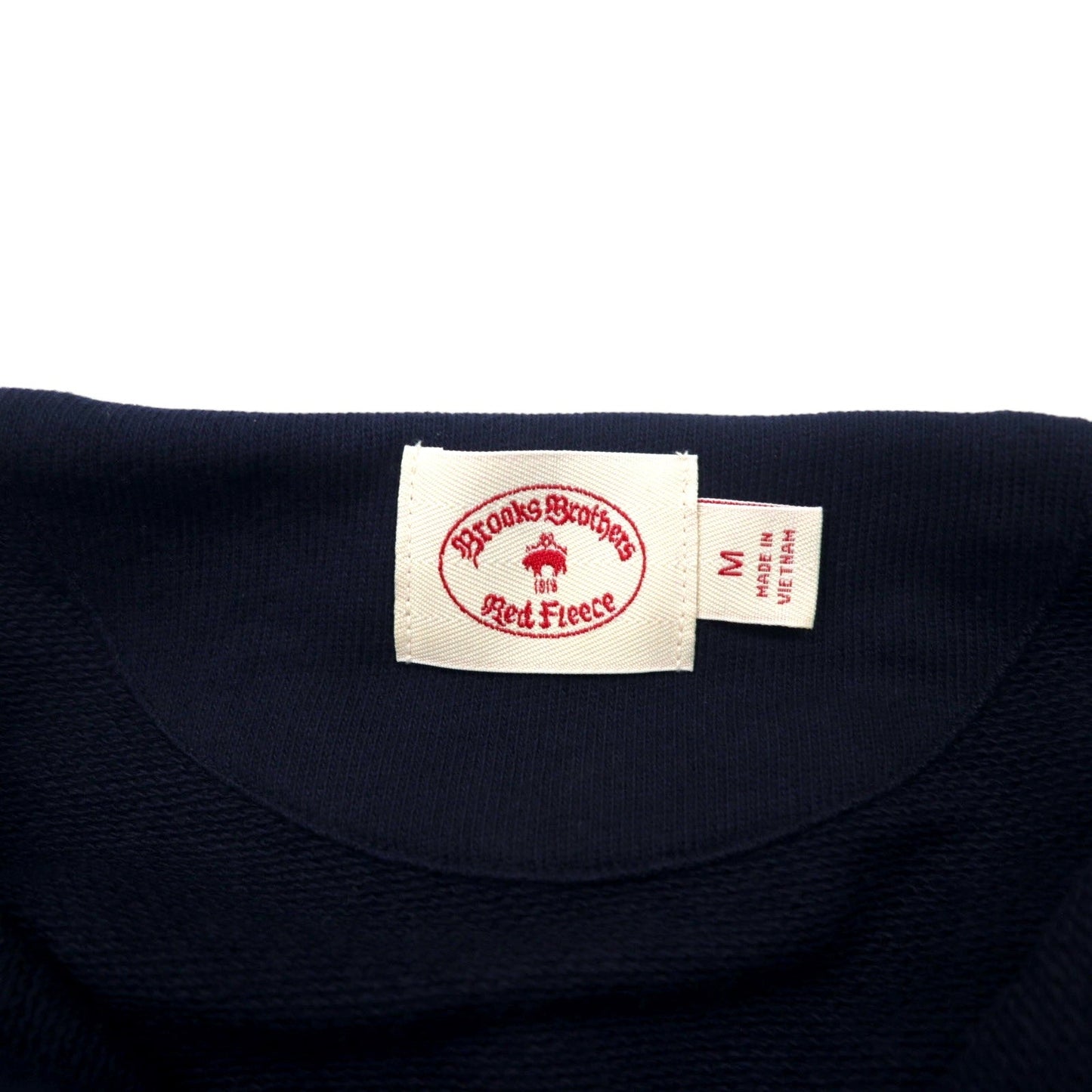 Brooks Brothers Red Fleece フルジップパーカー セットアップ ジャージ M ネイビー コットン ダブルジップ
