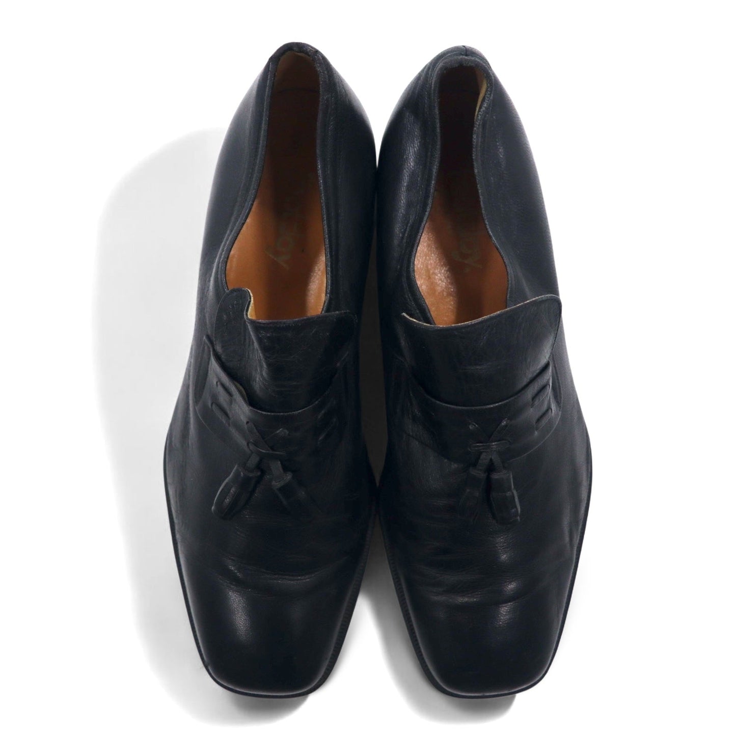 Foot-Joy イタリア製 タッセル ローファー 27.5cm ブラック レザー