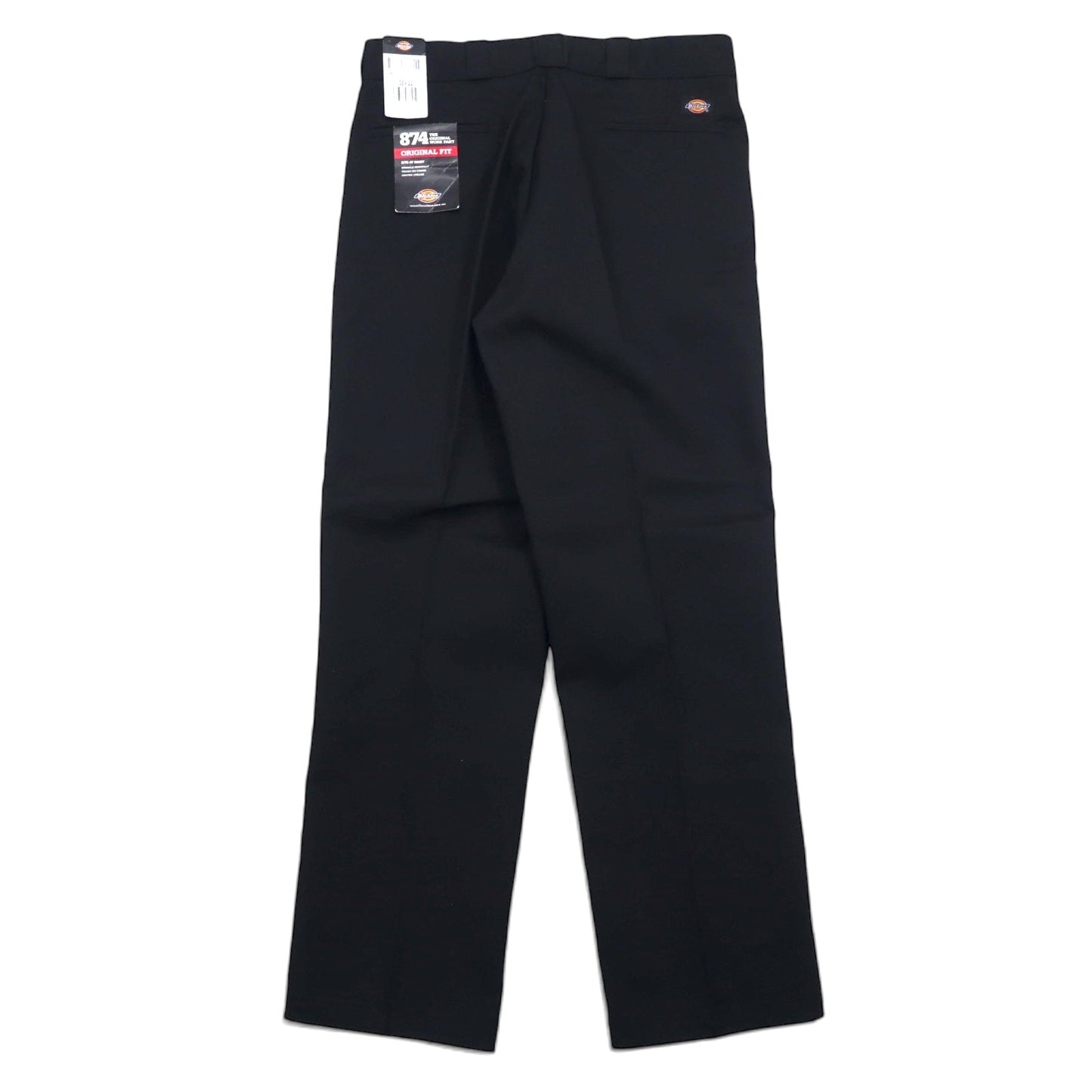 Dickies 874 オリジナルフィット ワークパンツ 38 ブラック ポリエステル コットン 未使用品
