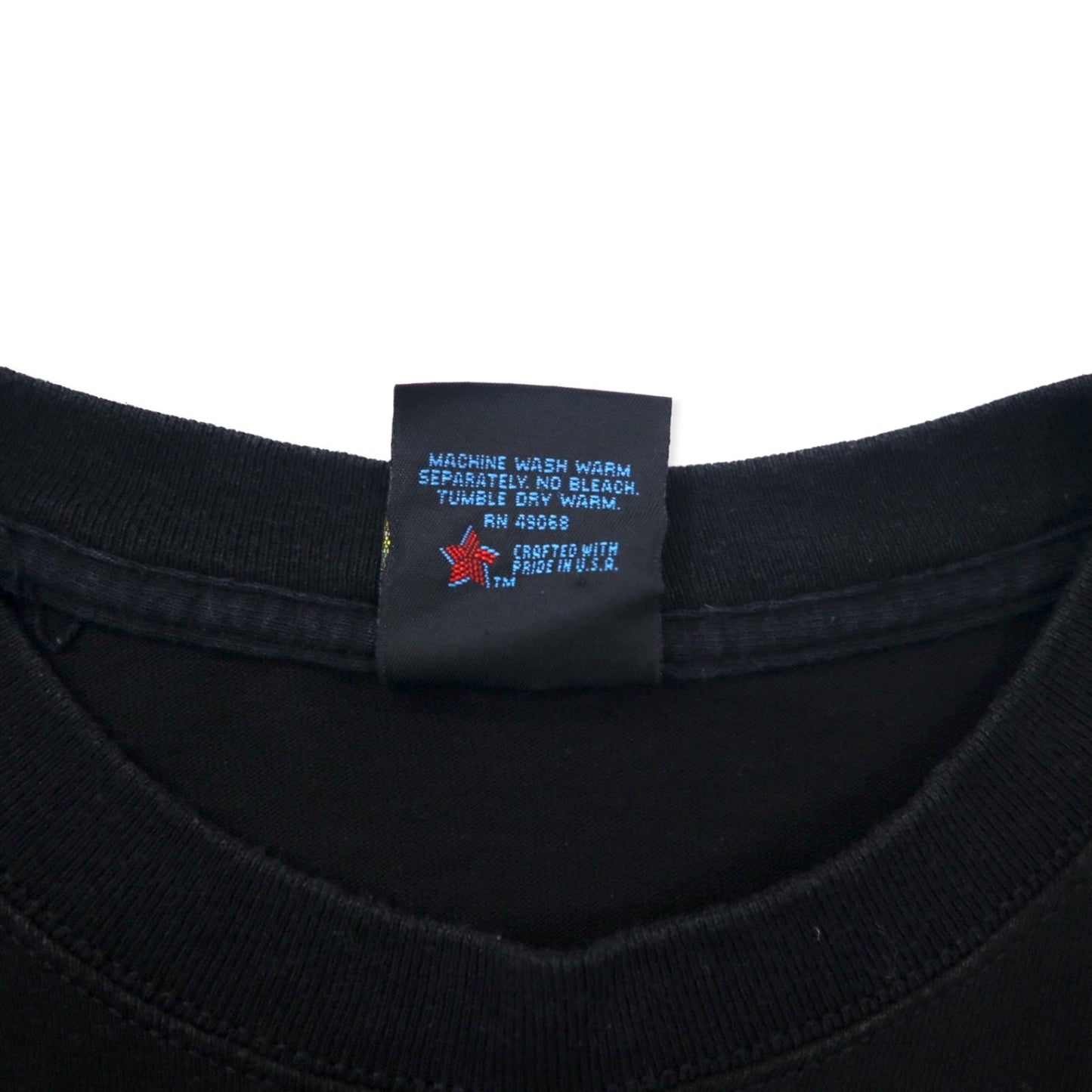 US ARMY USA製 90年代 プリント Tシャツ L ブラック コットン SOFFE'S Choice