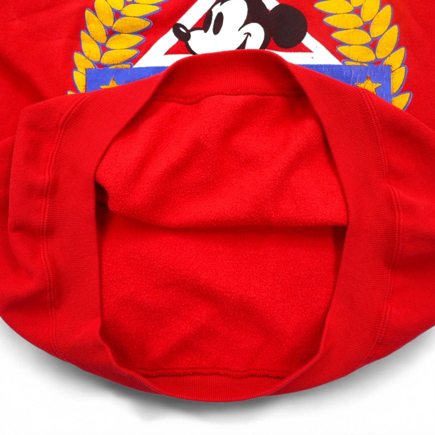 USA製 90年代 Disney ミニーマウス MINNIE スウェット XL レッド 裏起毛 キャラクター プリント Hanes