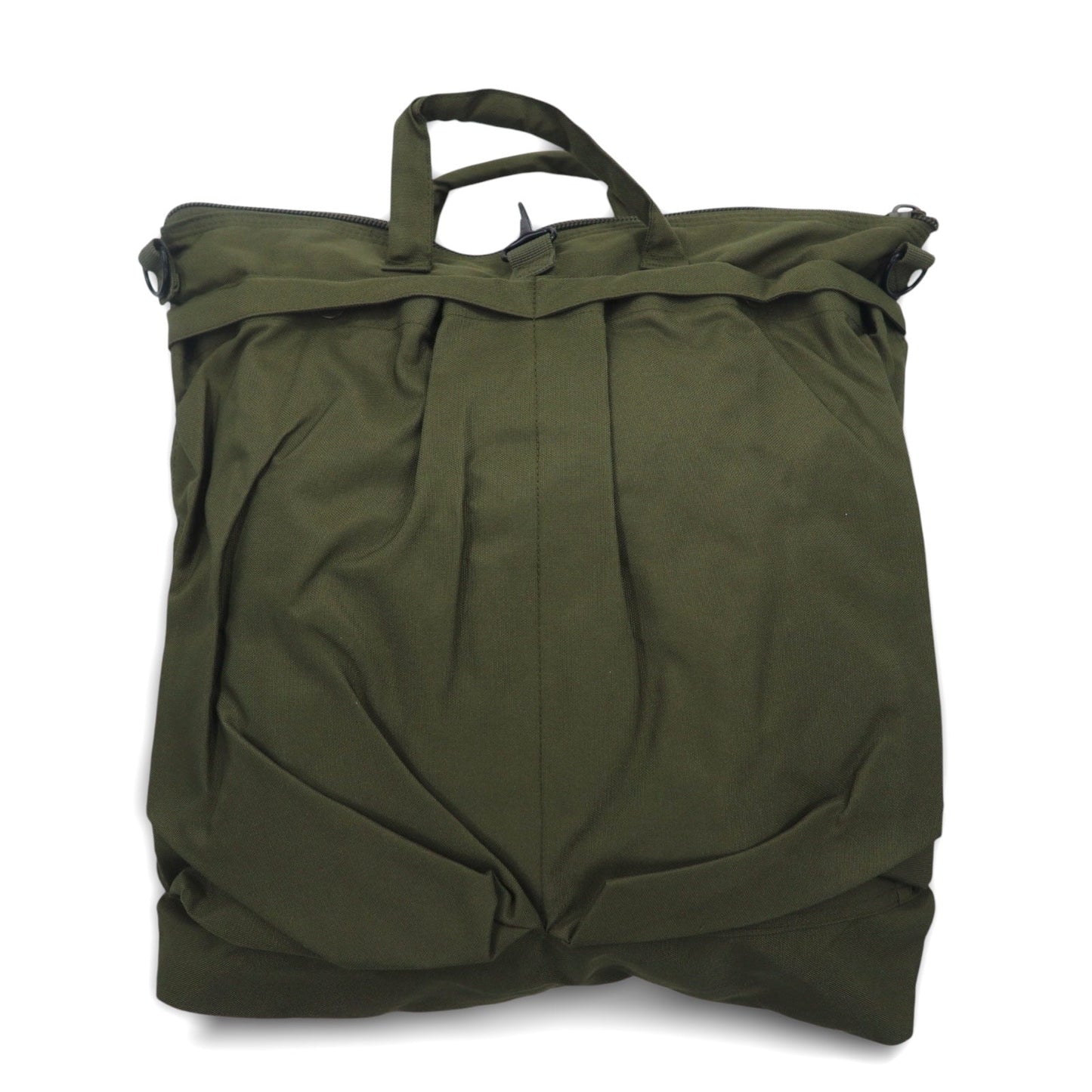 US ARMY 米軍 ヘルメットバッグ 2WAY ショルダーバッグ カーキ ミリタリー 8415-07-811-3880 YMCL KY 未使用品